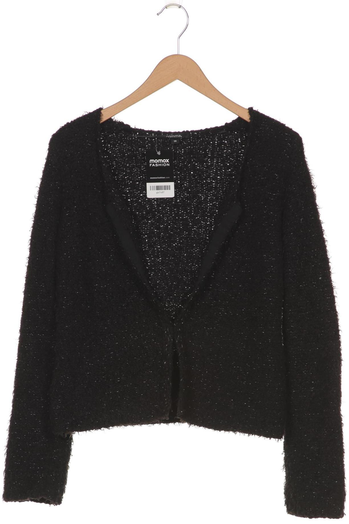 

Comma Damen Strickjacke, schwarz, Gr. 38