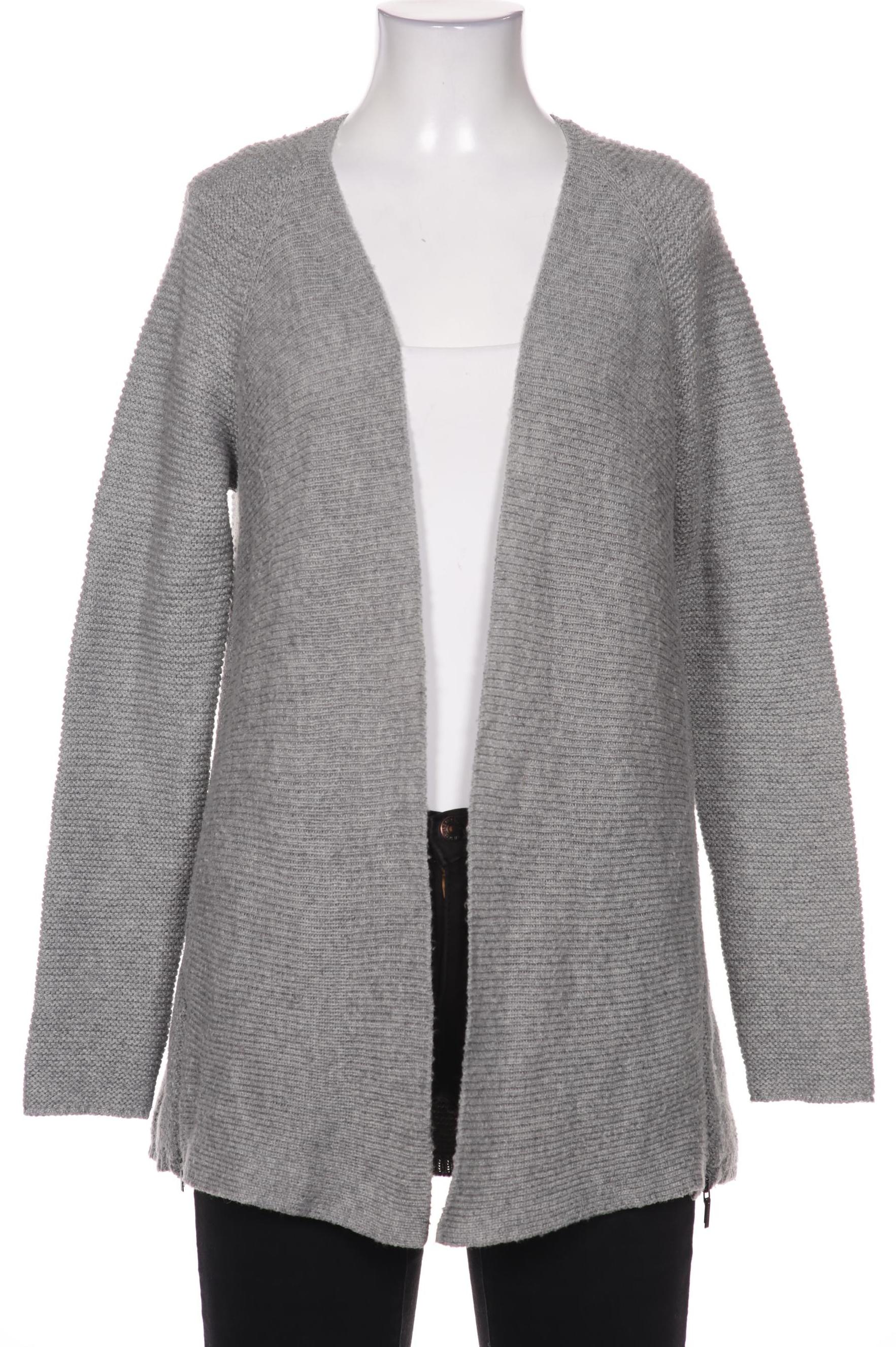 

Comma Damen Strickjacke, grau, Gr. 36