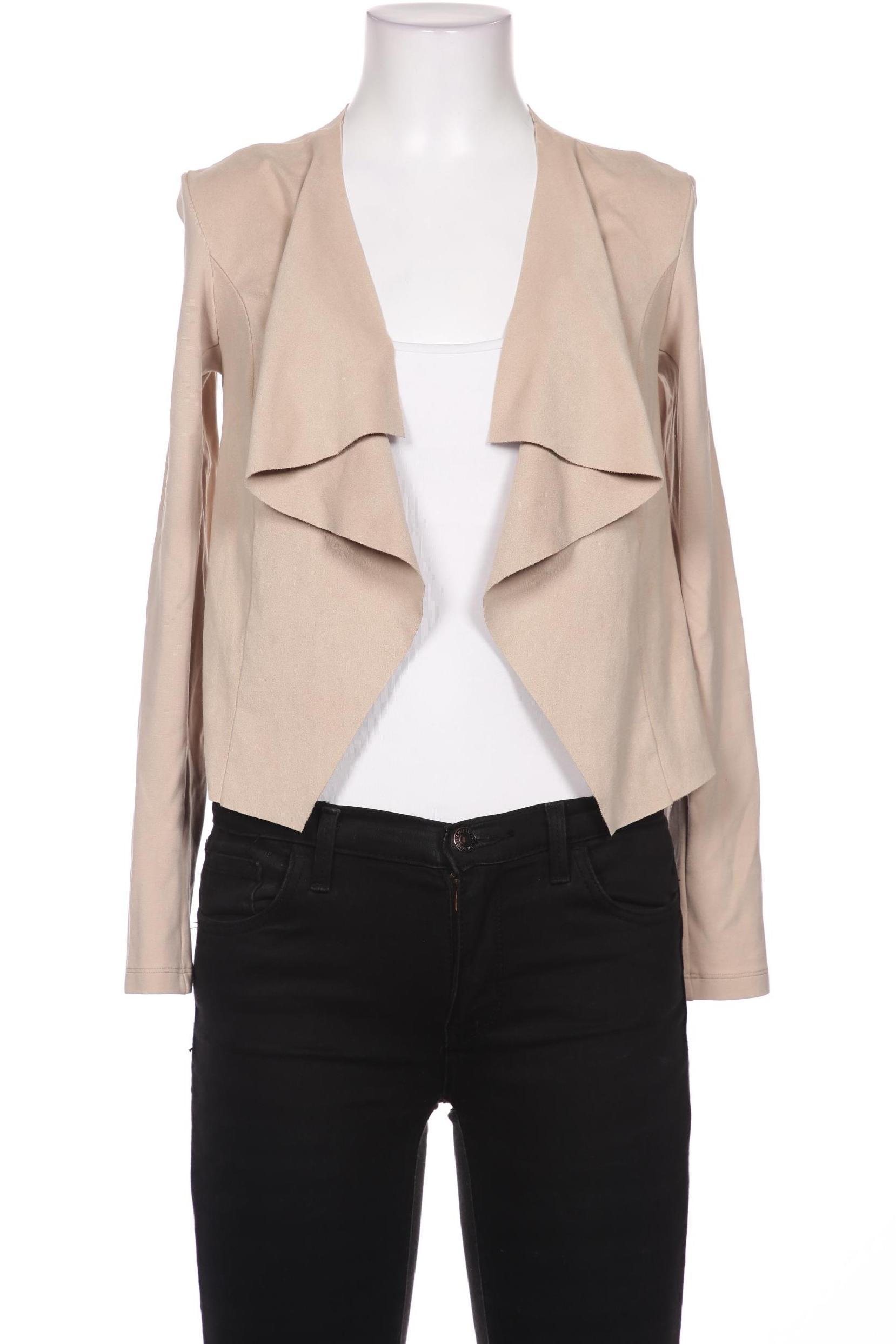 

Comma Damen Strickjacke, beige, Gr. 34
