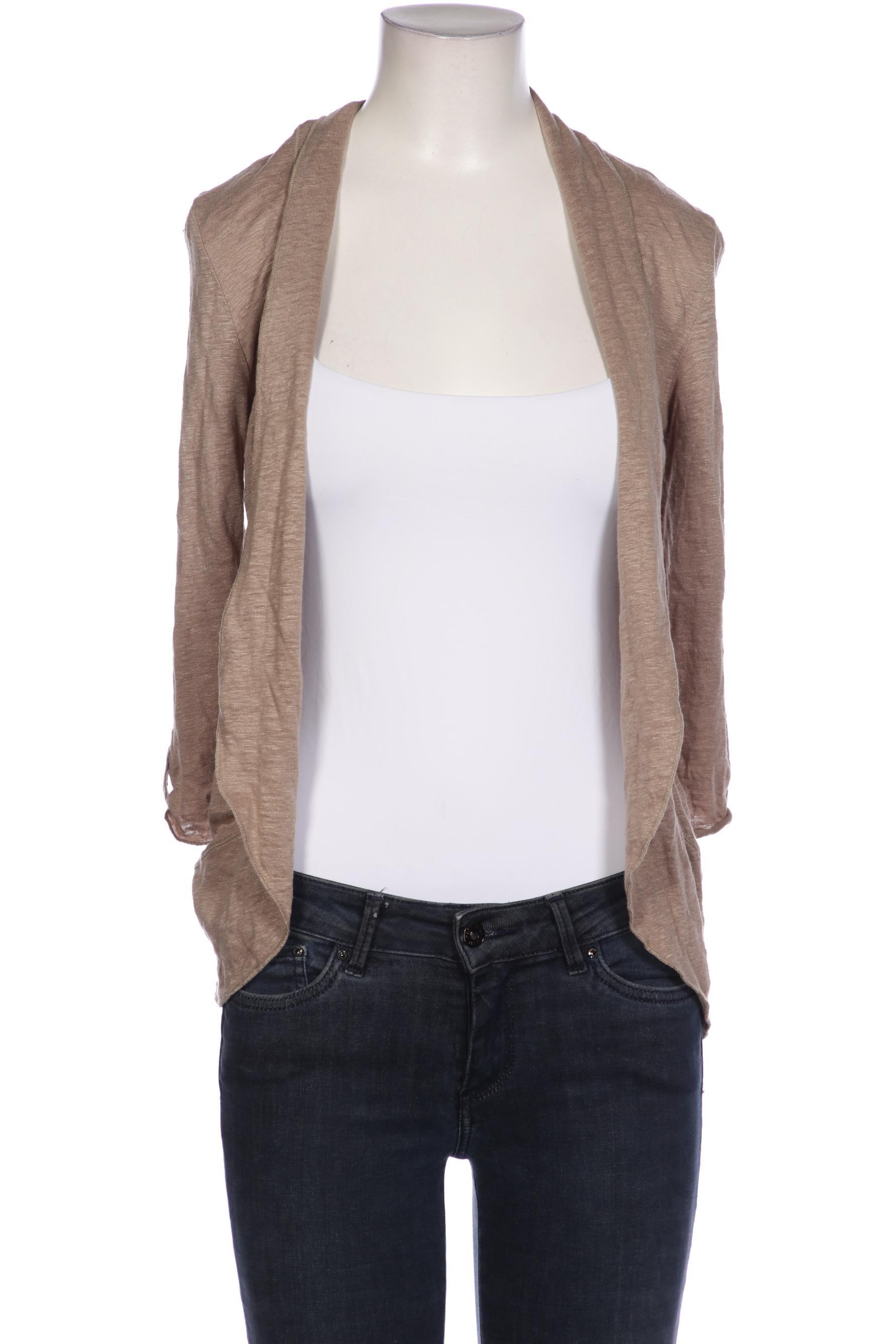 

Comma Damen Strickjacke, beige, Gr. 36