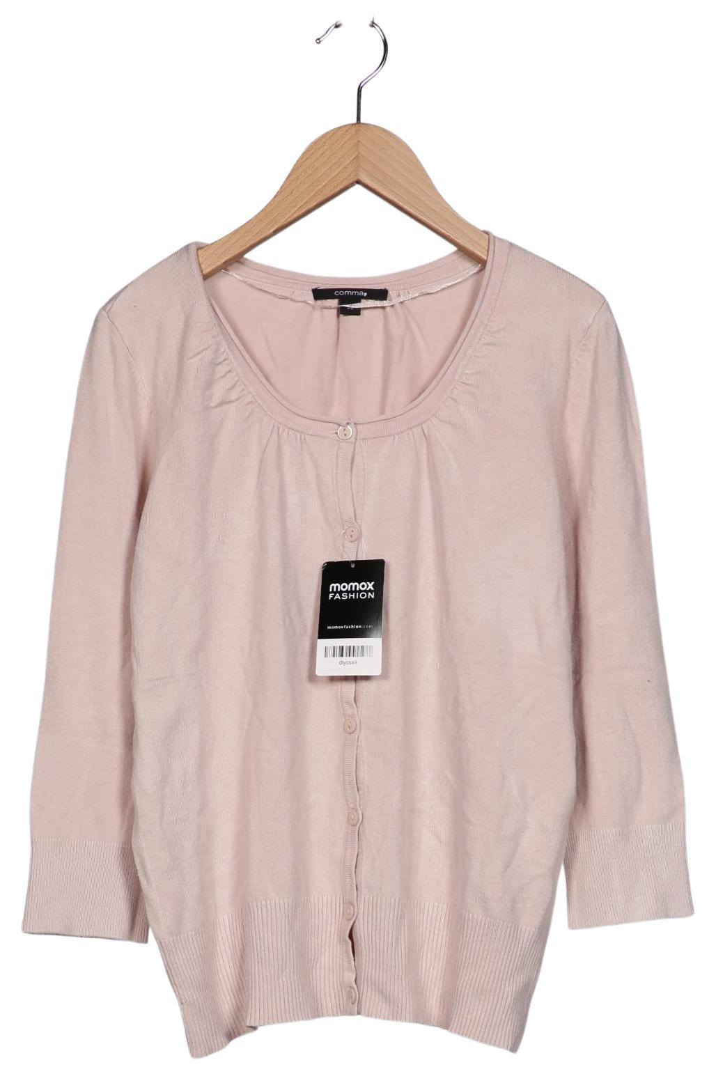 

Comma Damen Strickjacke, pink, Gr. 38