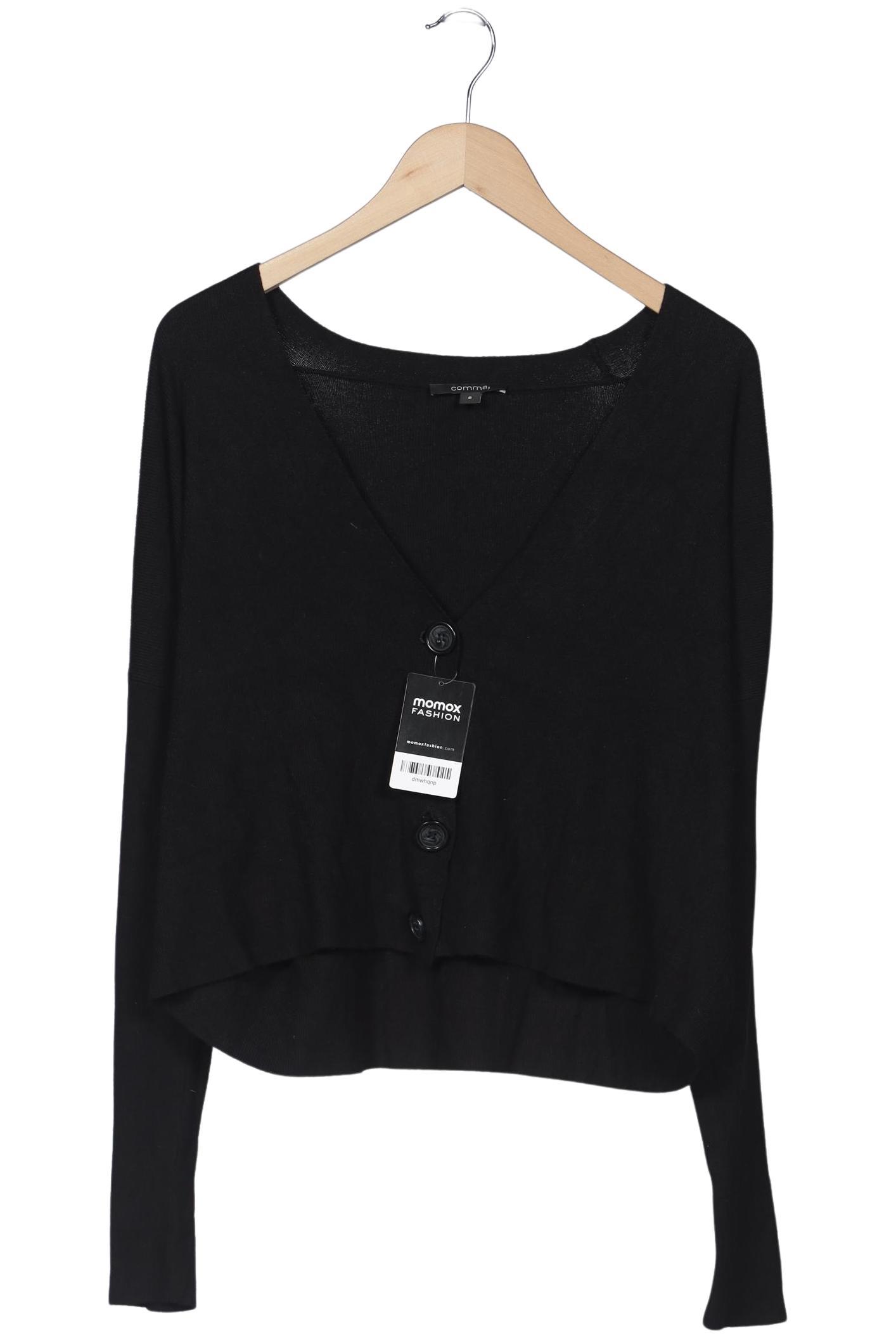 

Comma Damen Strickjacke, schwarz, Gr. 36