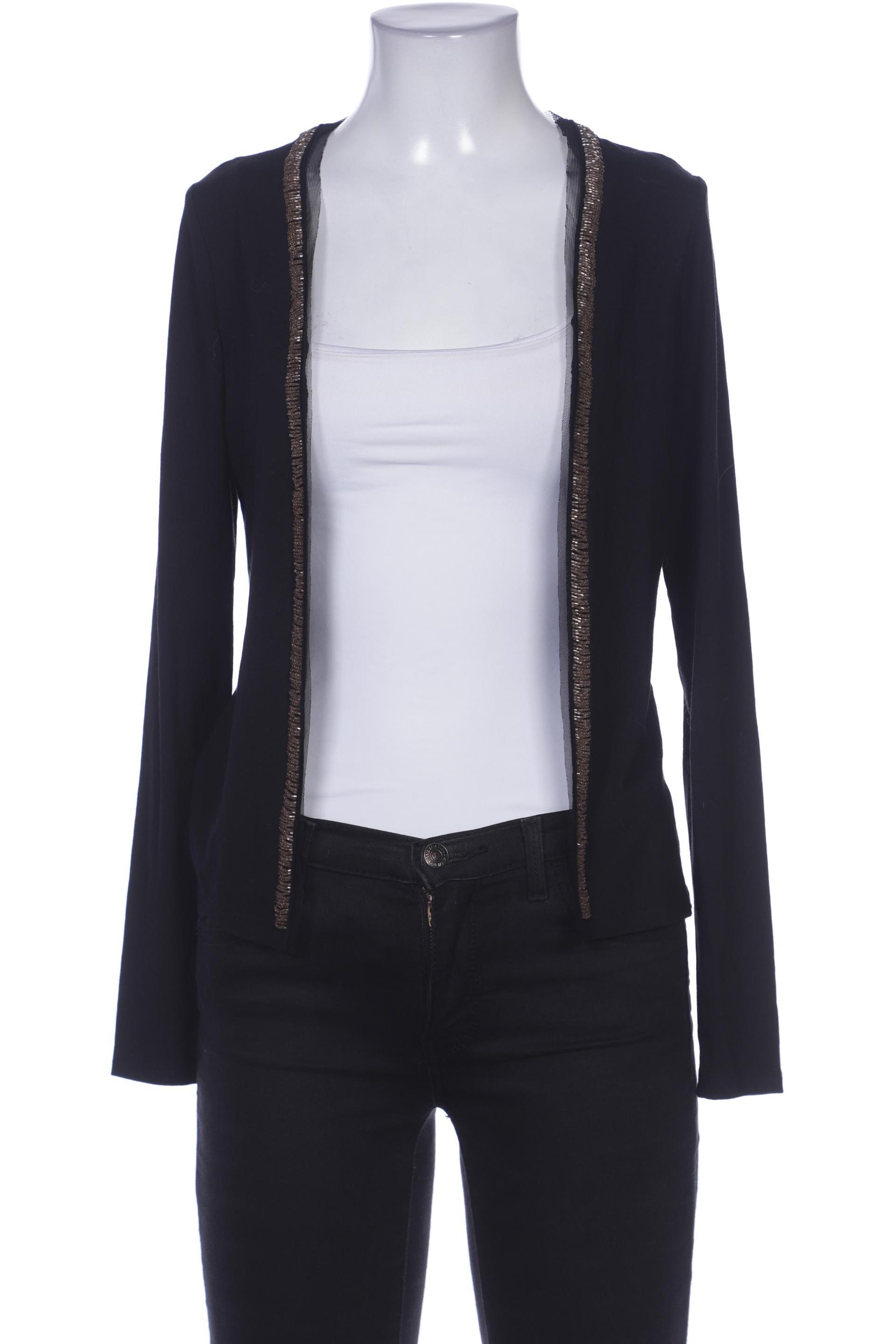 

Comma Damen Strickjacke, schwarz, Gr. 36