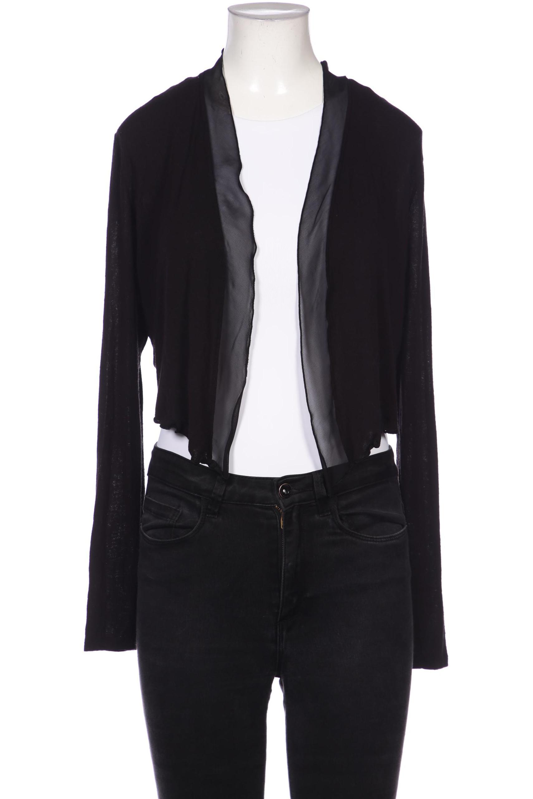 

Comma Damen Strickjacke, schwarz, Gr. 38