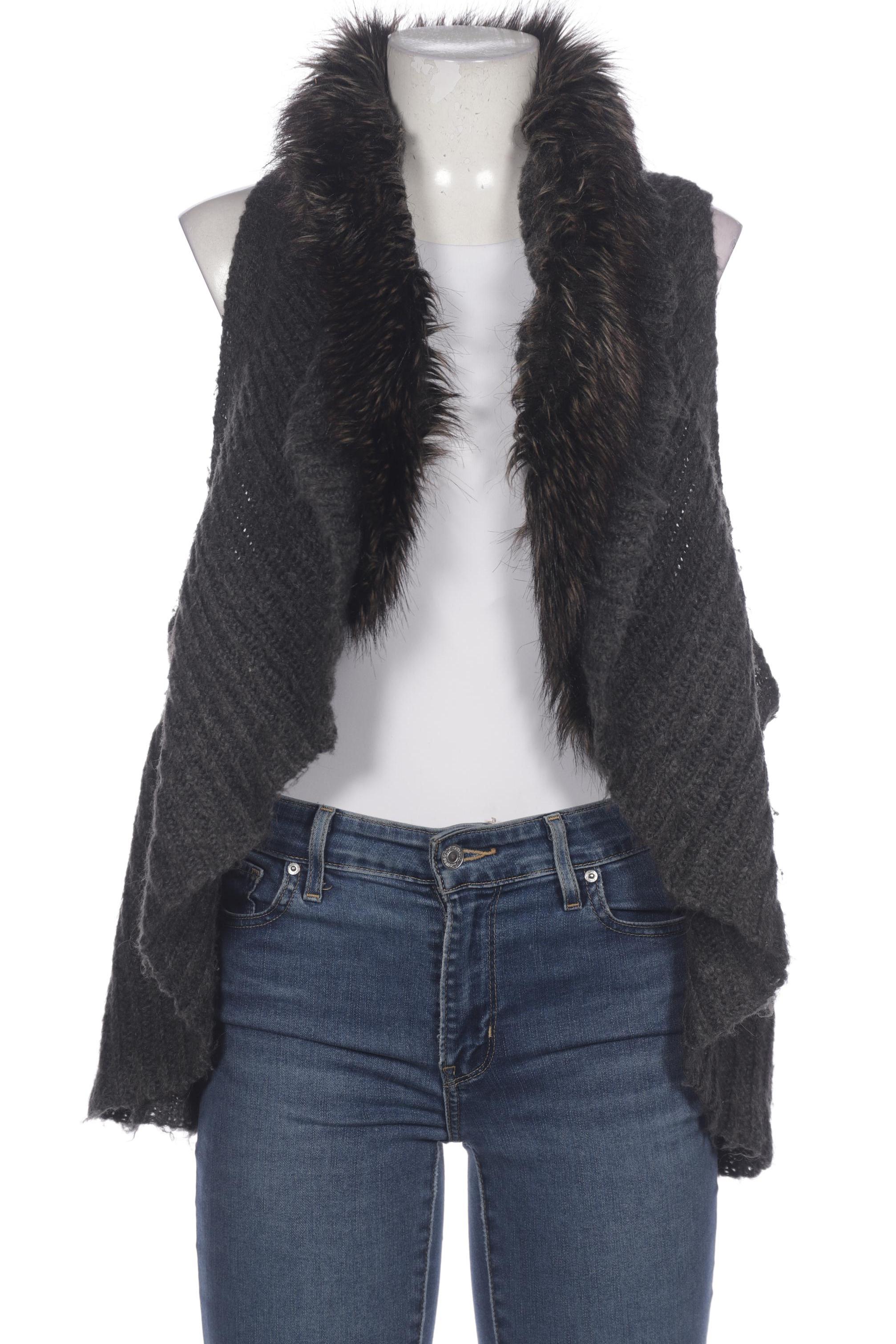 

Comma Damen Strickjacke, grau, Gr. 40