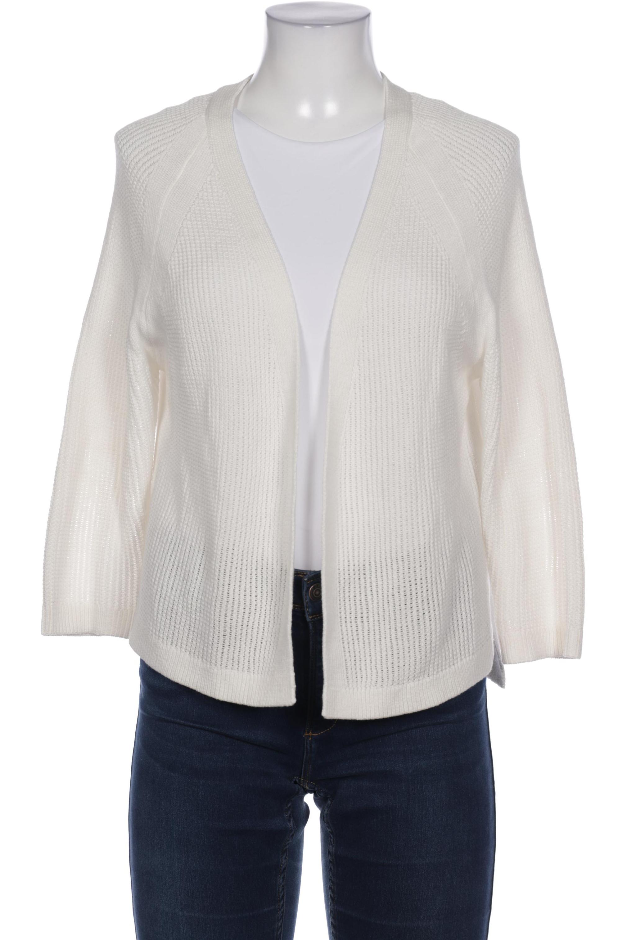 

Comma Damen Strickjacke, weiß, Gr. 40