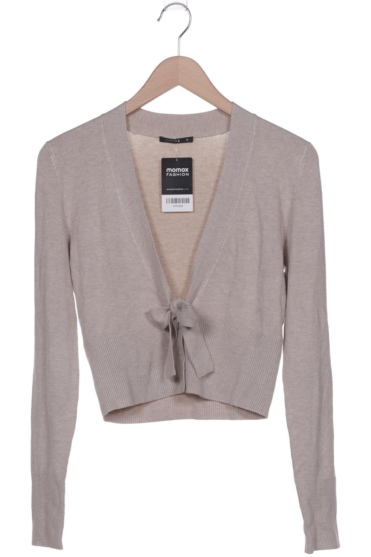 

Comma Damen Strickjacke, beige, Gr. 38