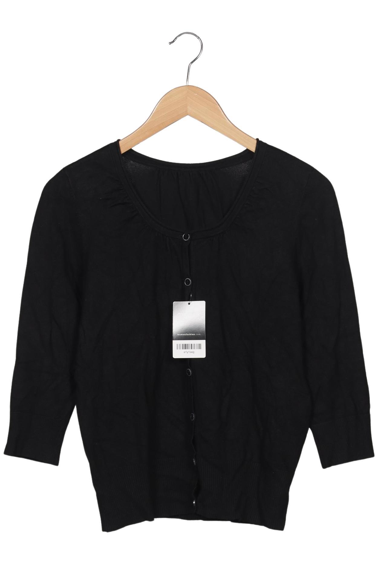 

Comma Damen Strickjacke, schwarz, Gr. 38