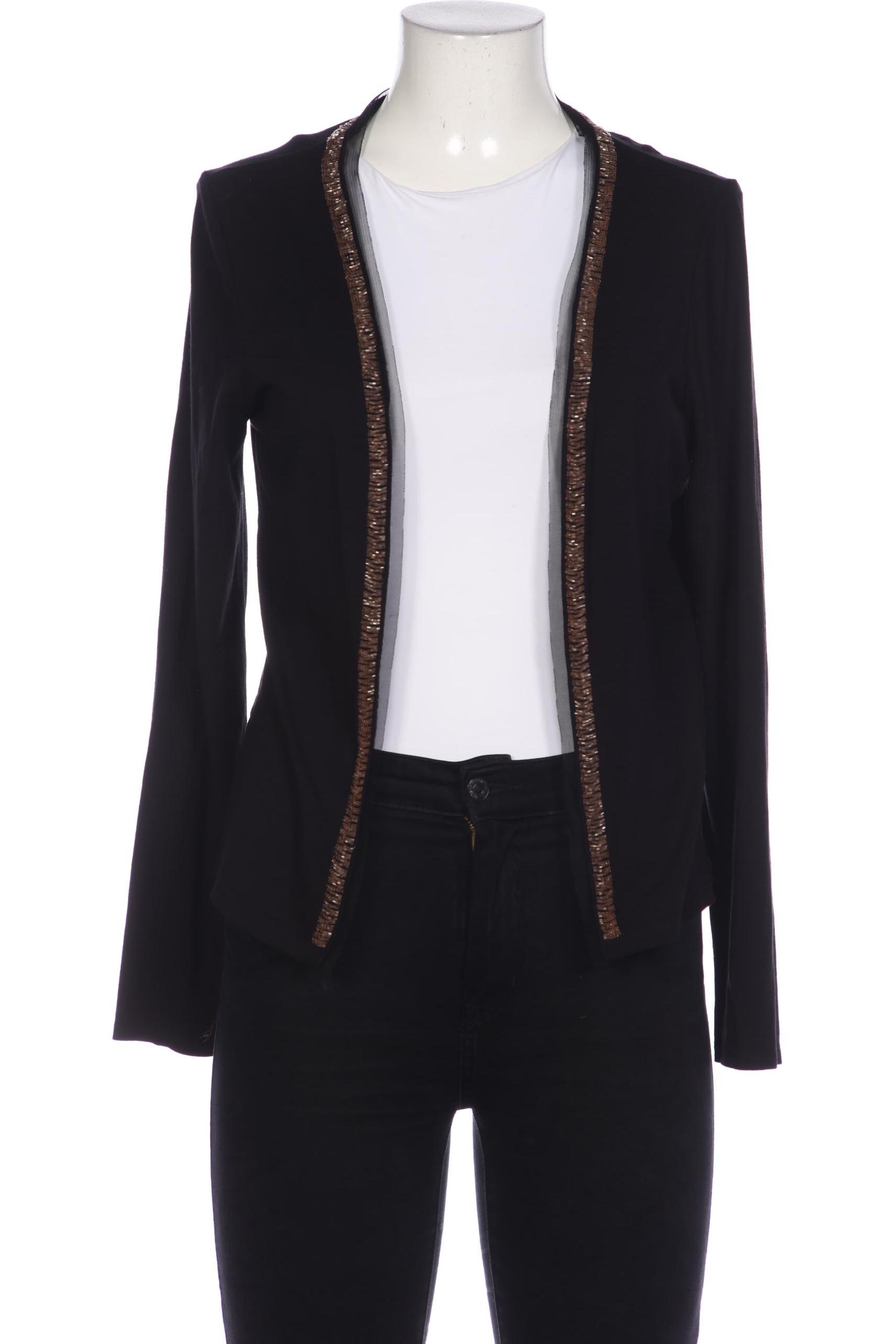 

Comma Damen Strickjacke, schwarz, Gr. 42