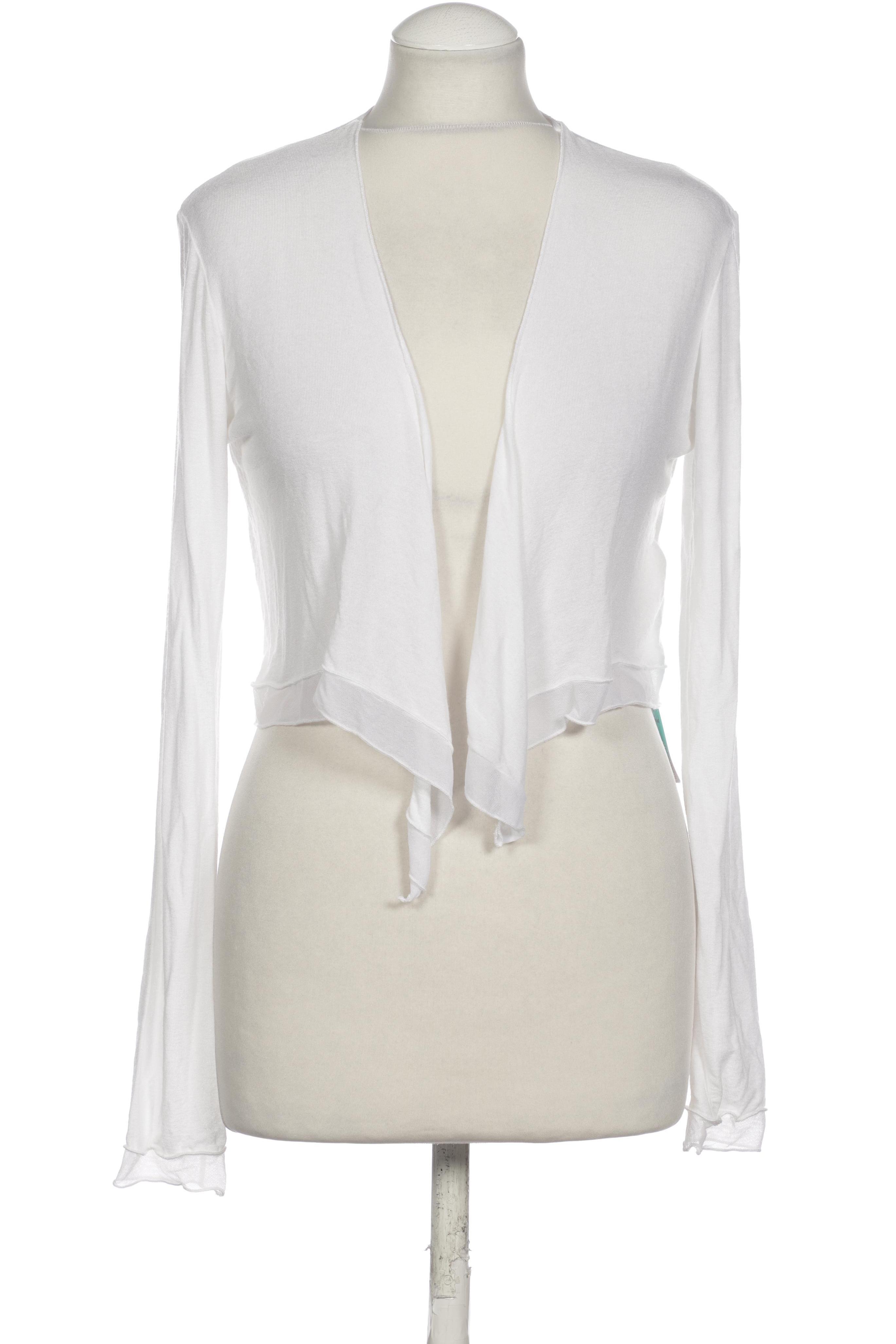 

Comma Damen Strickjacke, weiß, Gr. 38