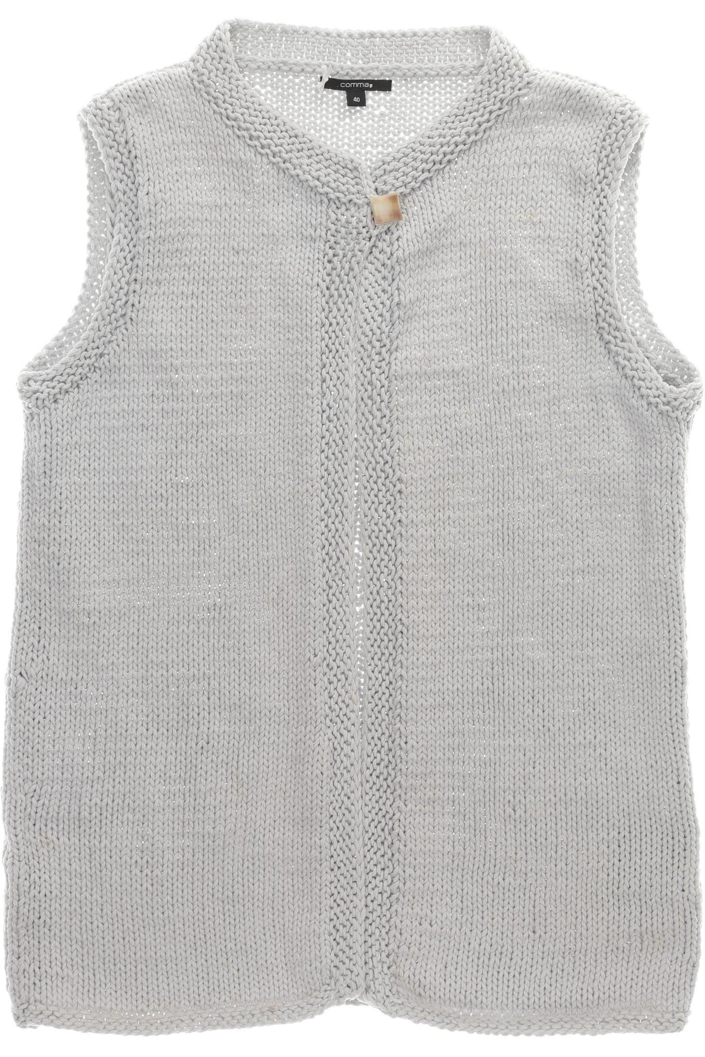 

Comma Damen Strickjacke, weiß, Gr. 40