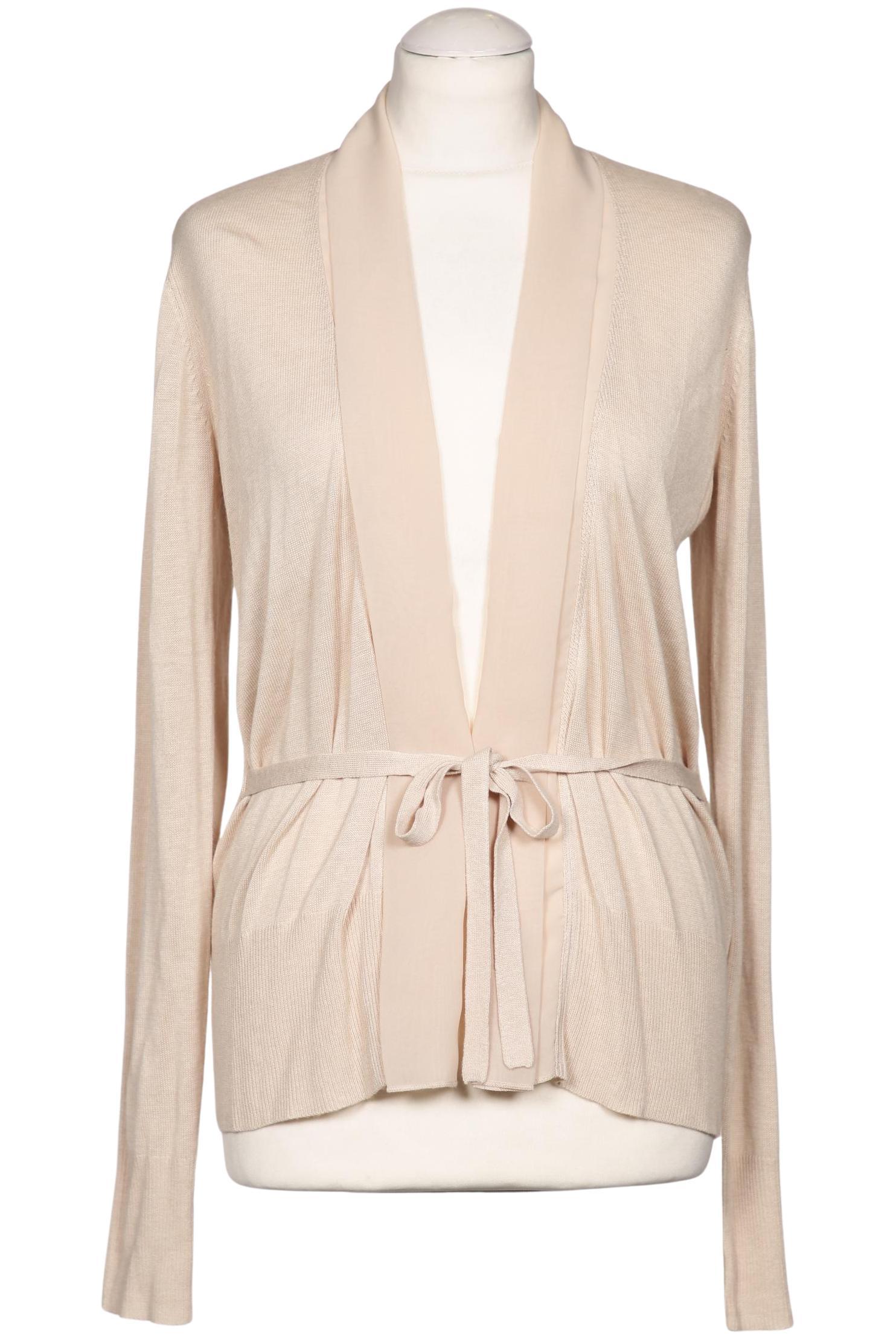 

Comma Damen Strickjacke, beige, Gr. 38