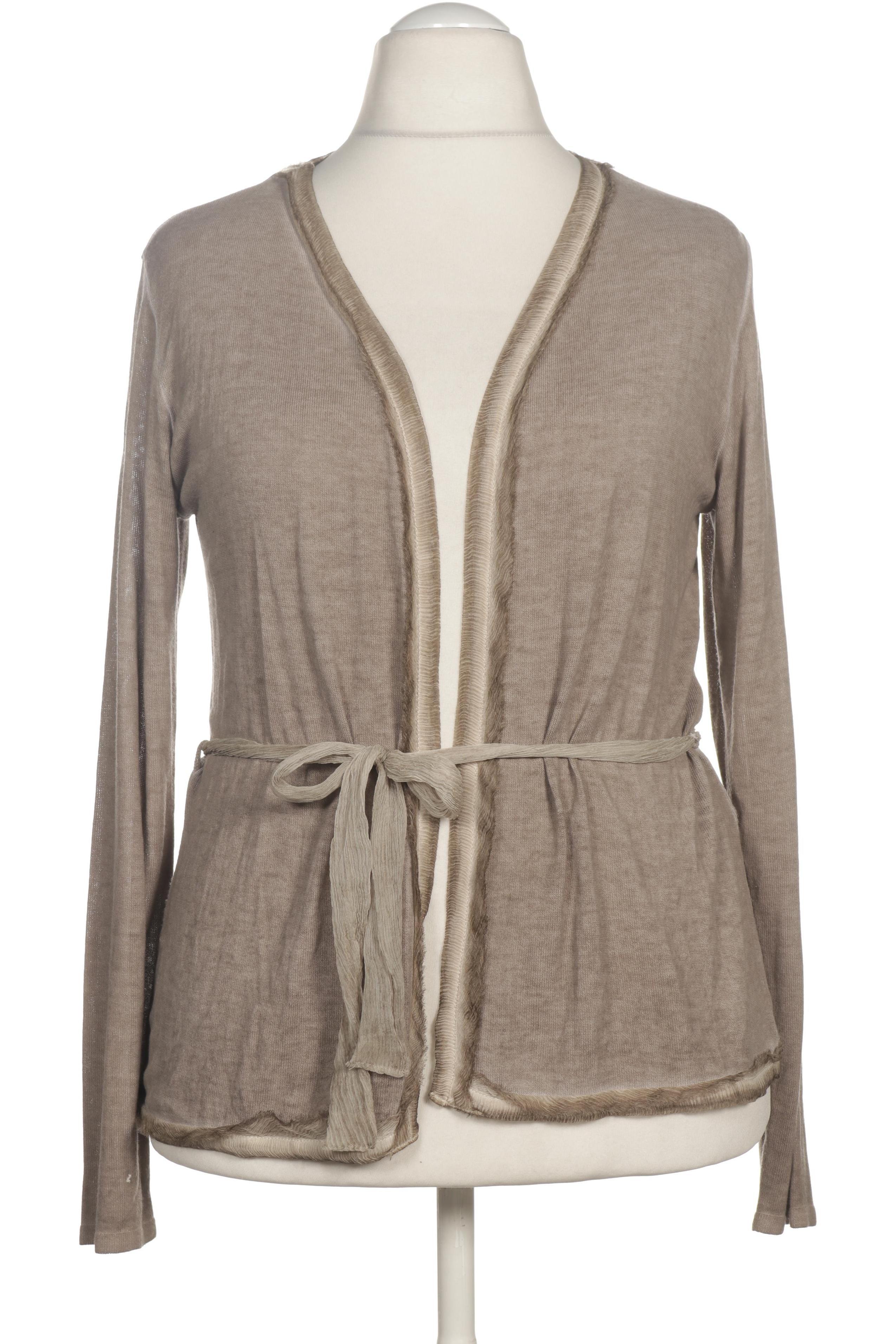 

Comma Damen Strickjacke, beige, Gr. 46