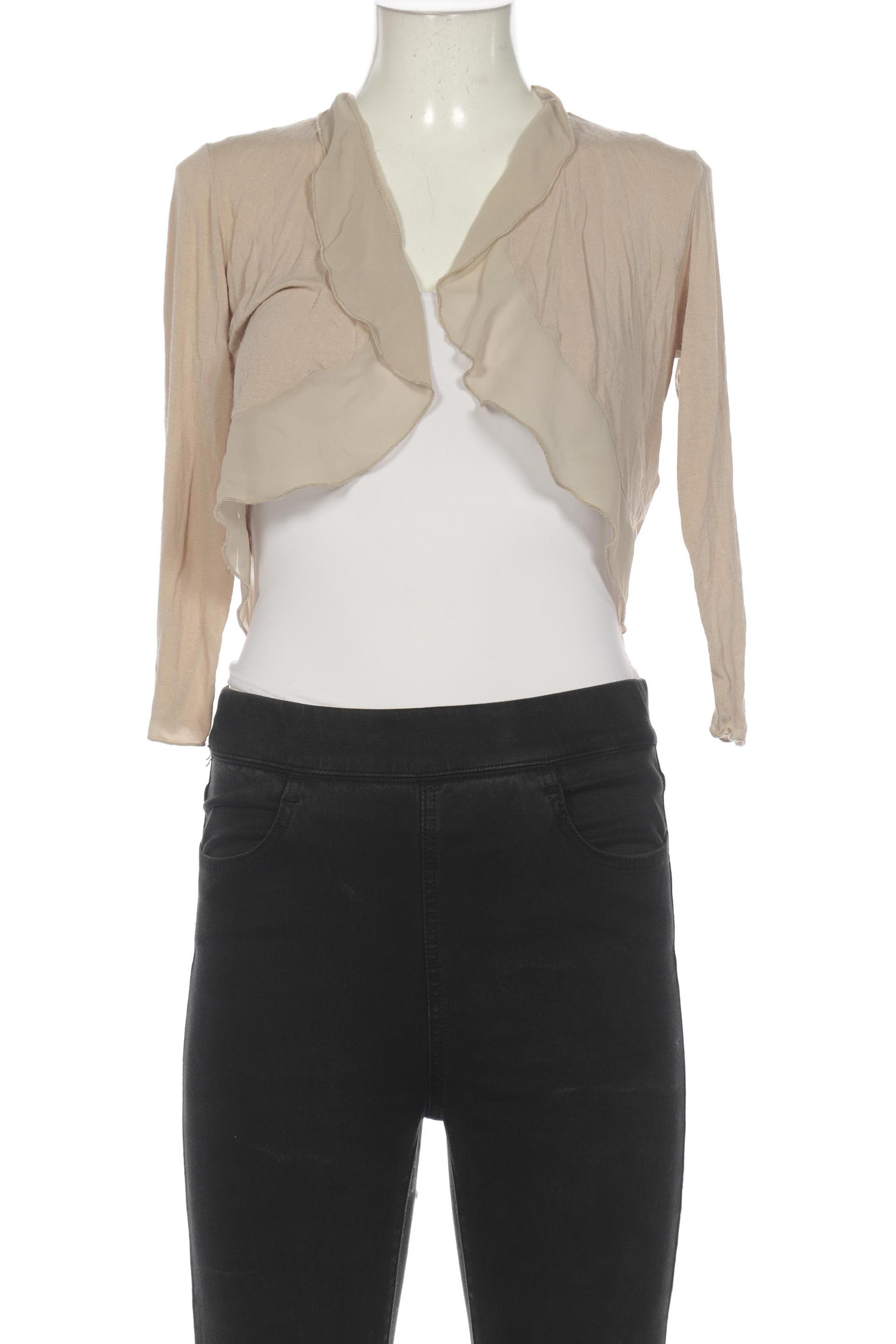 

Comma Damen Strickjacke, beige, Gr. 40