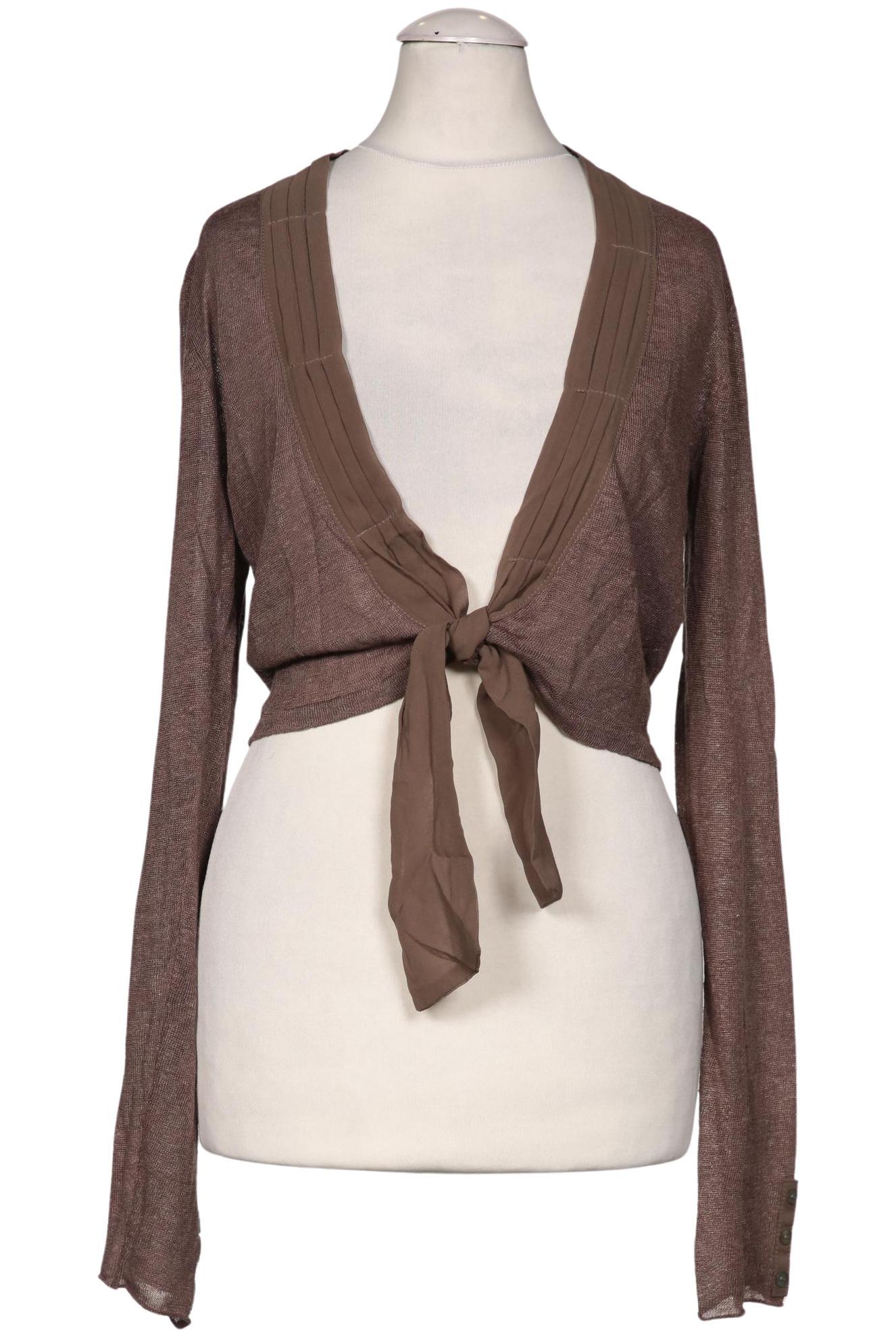 

Comma Damen Strickjacke, braun, Gr. 34