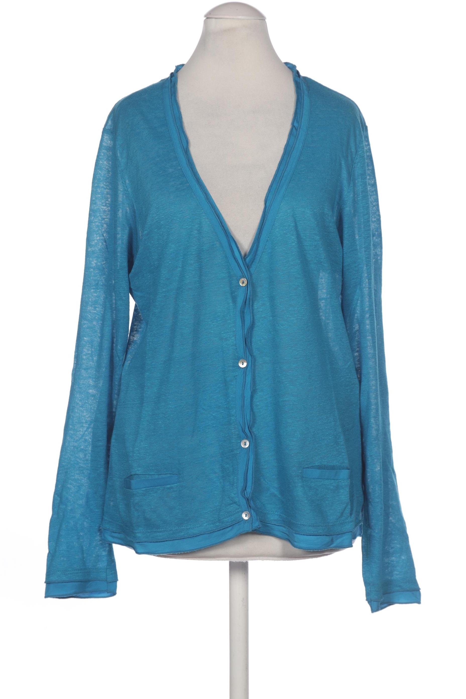 

Comma Damen Strickjacke, blau, Gr. 38