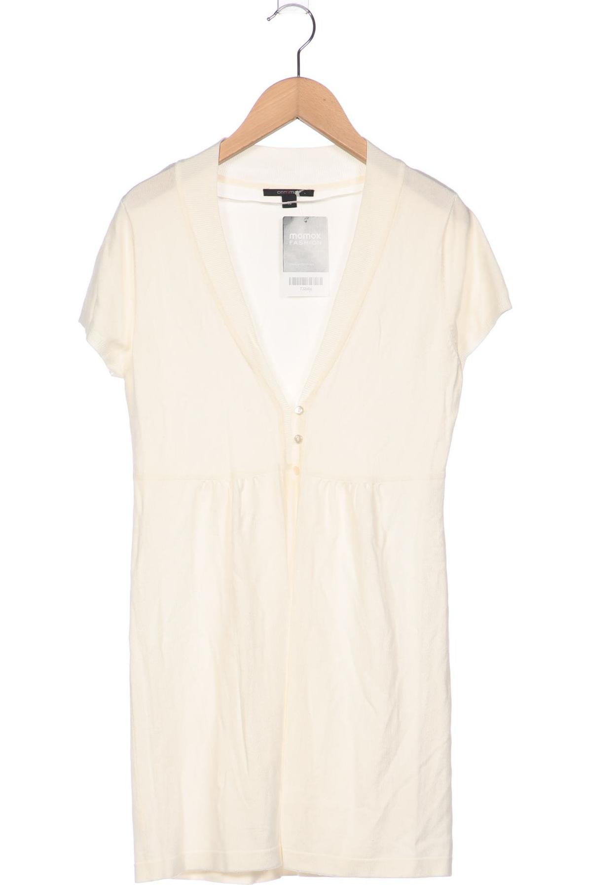 

Comma Damen Strickjacke, weiß, Gr. 36
