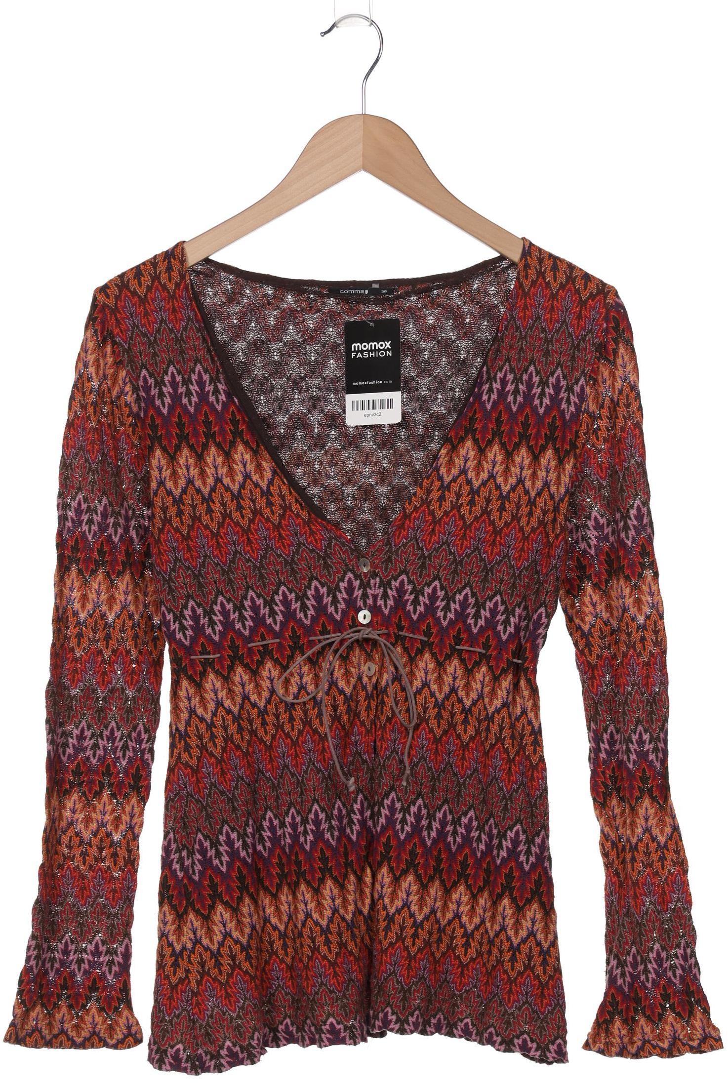 

Comma Damen Strickjacke, mehrfarbig, Gr. 36