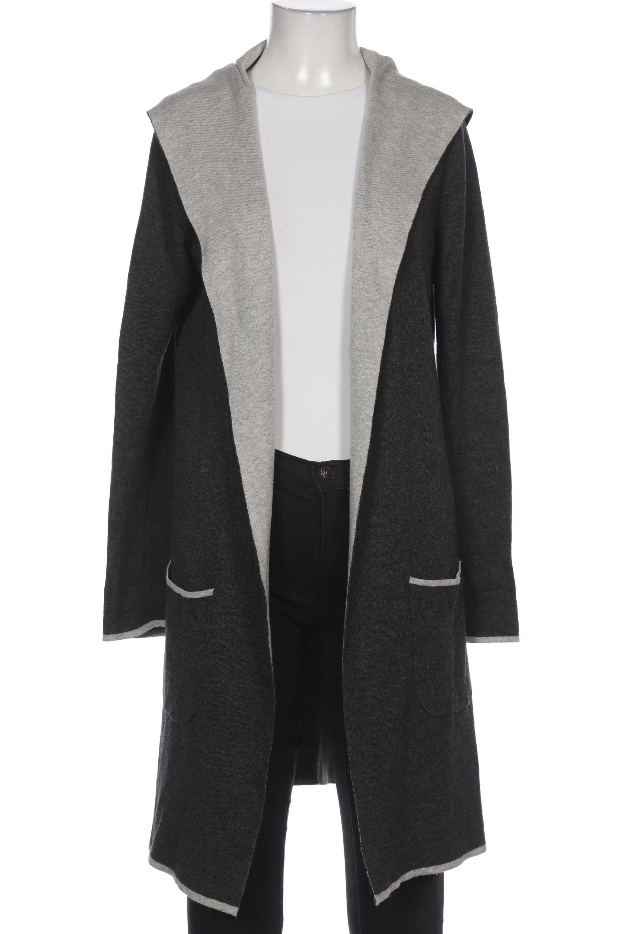 

Comma Damen Strickjacke, grau, Gr. 38