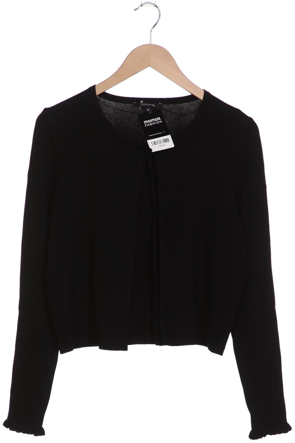 

Comma Damen Strickjacke, schwarz, Gr. 42