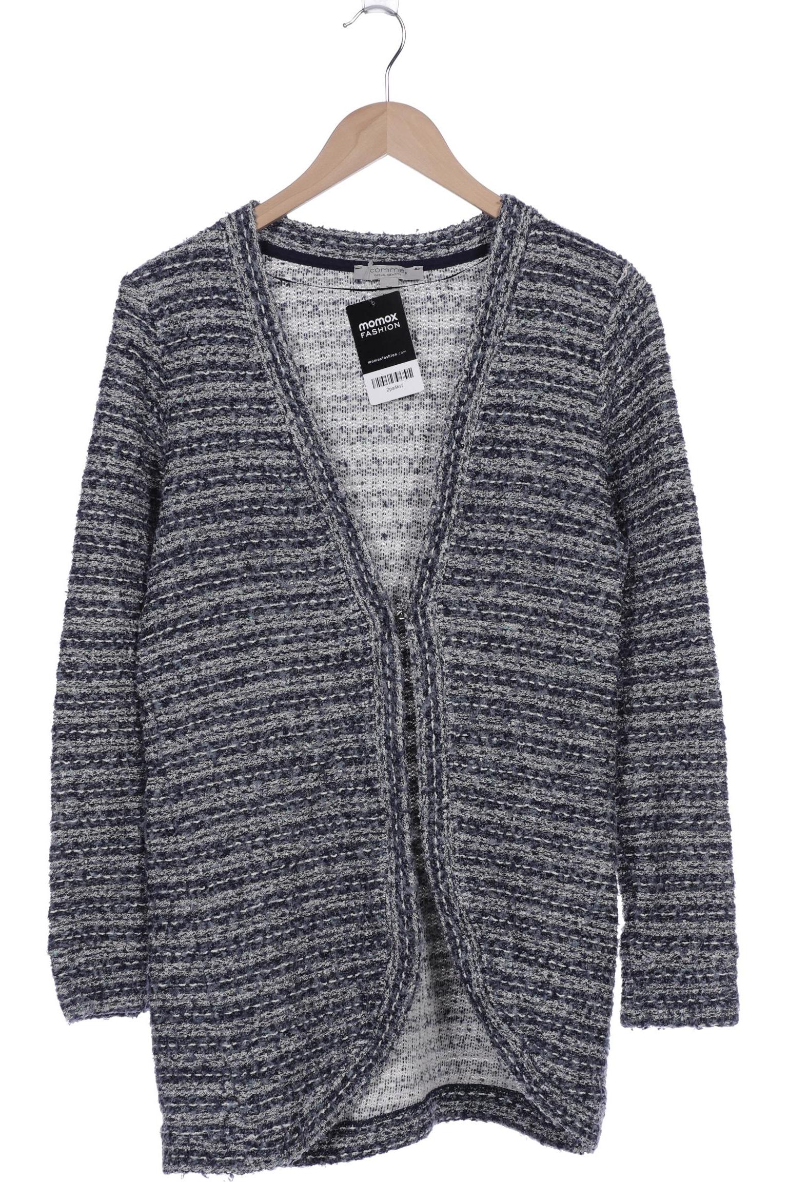 

Comma Damen Strickjacke, blau, Gr. 38