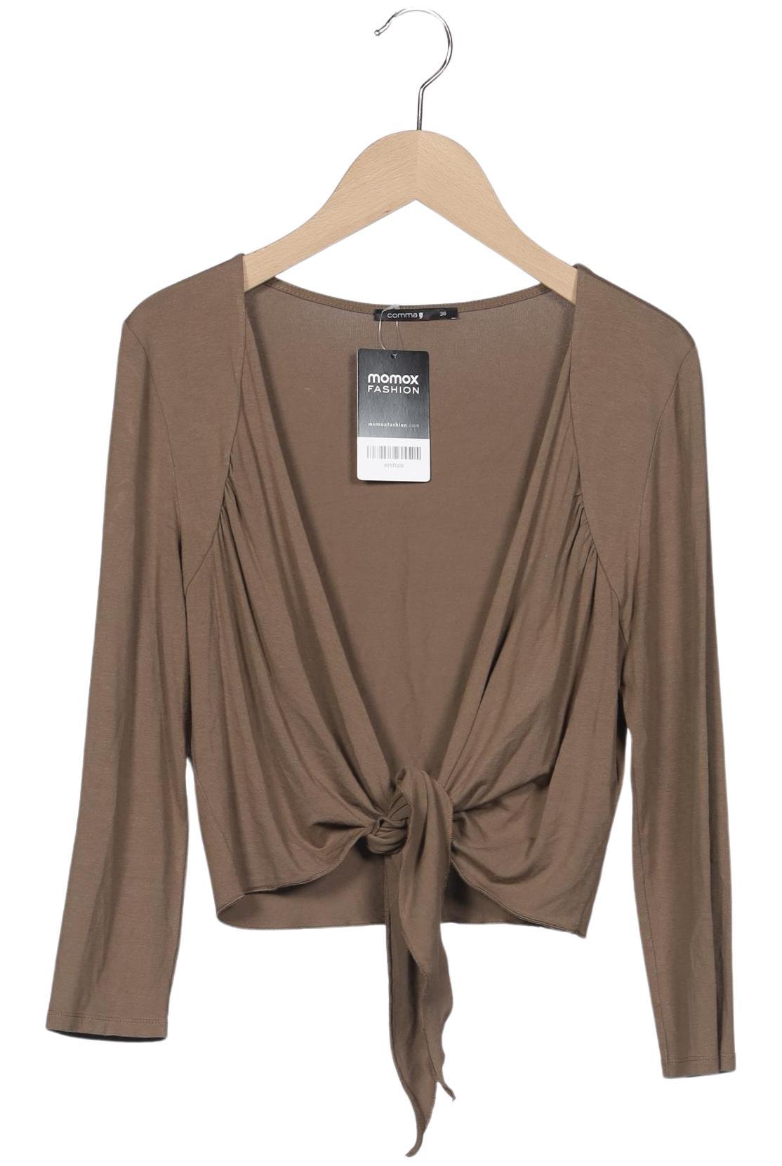 

Comma Damen Strickjacke, braun, Gr. 36