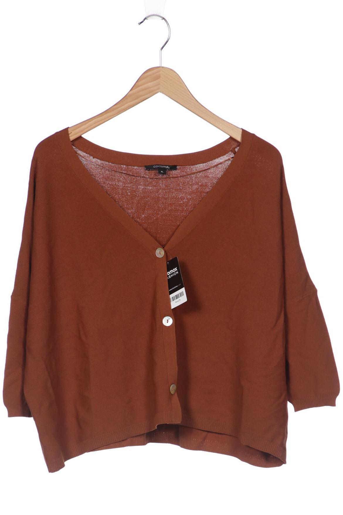 

Comma Damen Strickjacke, braun, Gr. 44