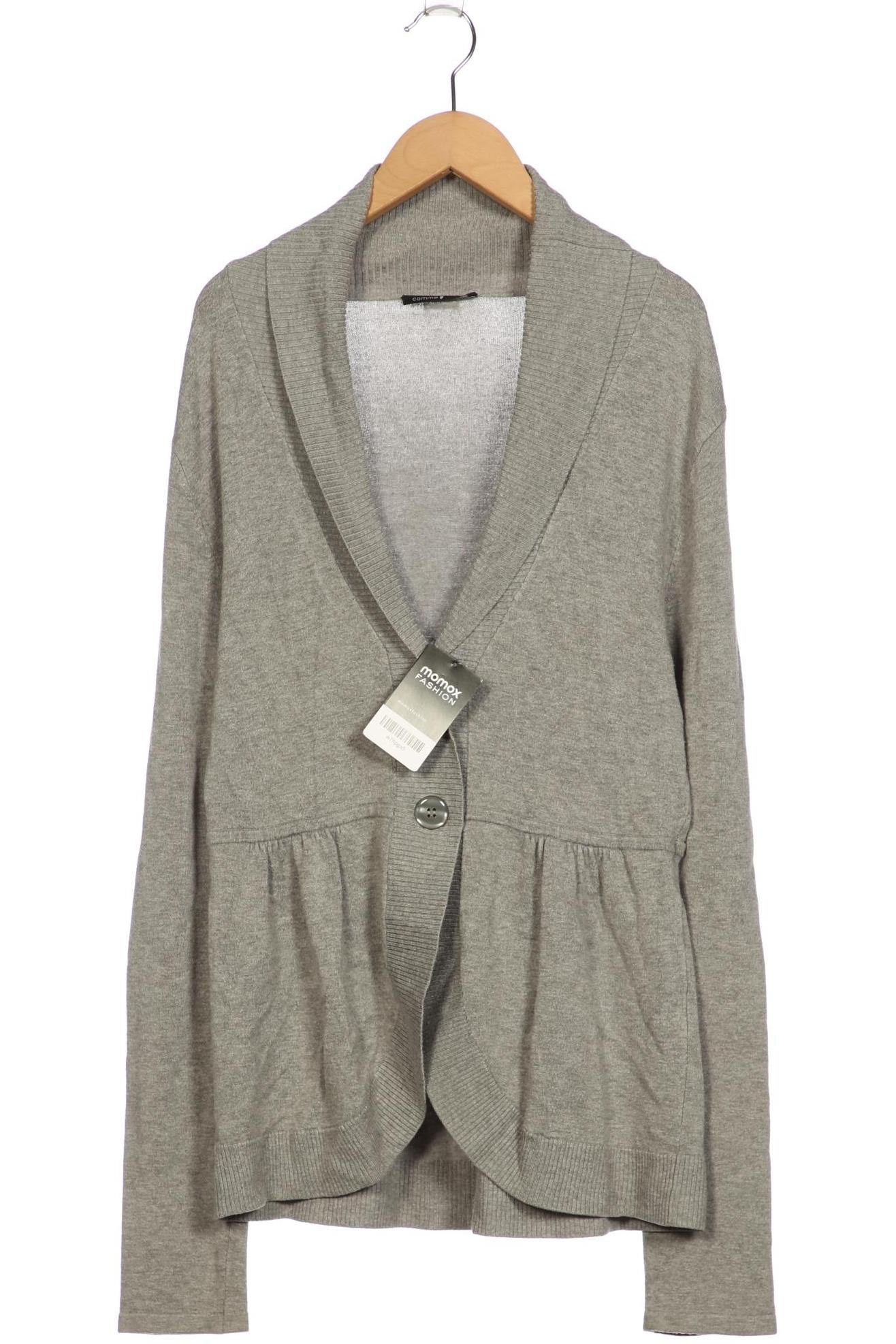 

Comma Damen Strickjacke, grau, Gr. 38