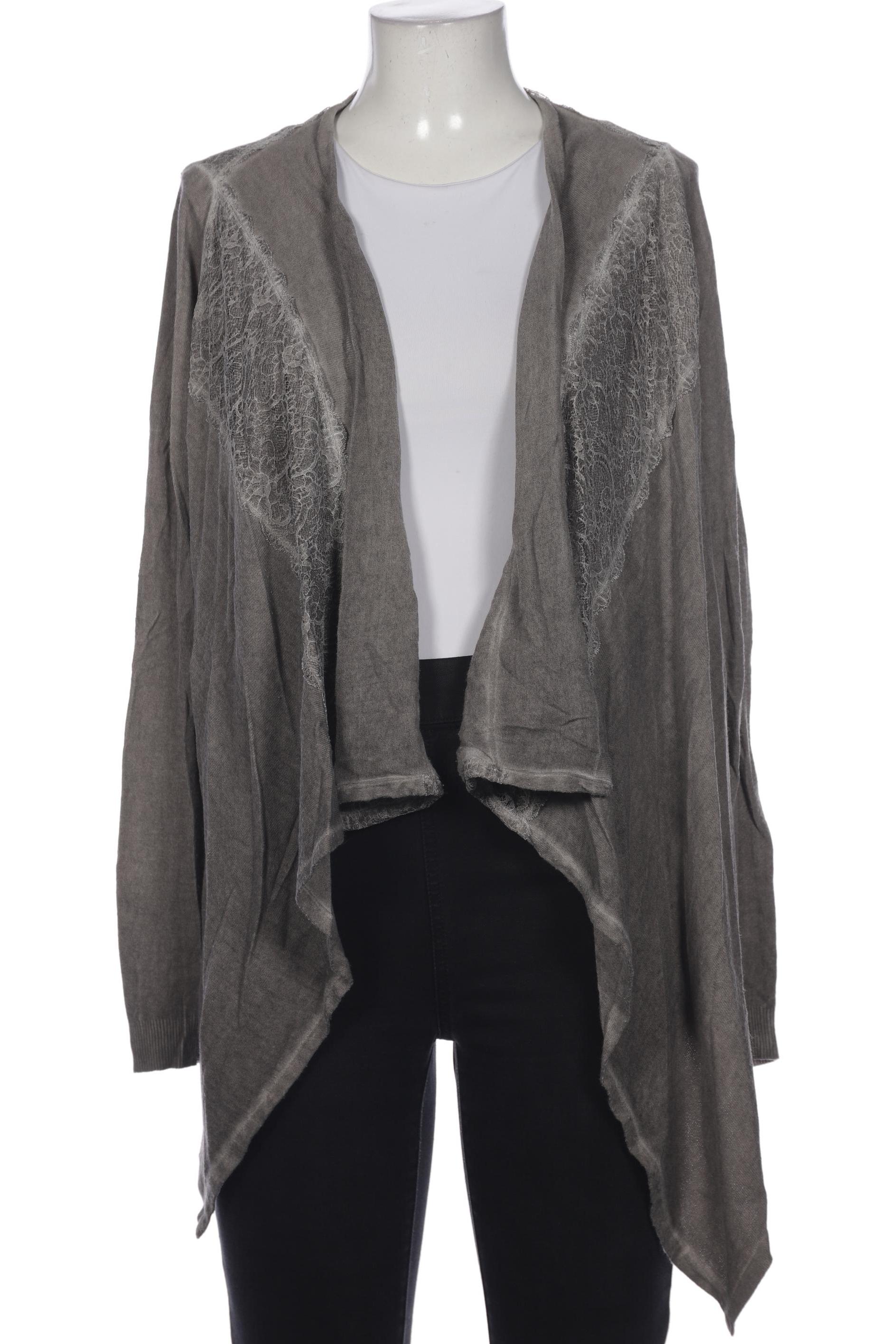 

Comma Damen Strickjacke, grau, Gr. 40