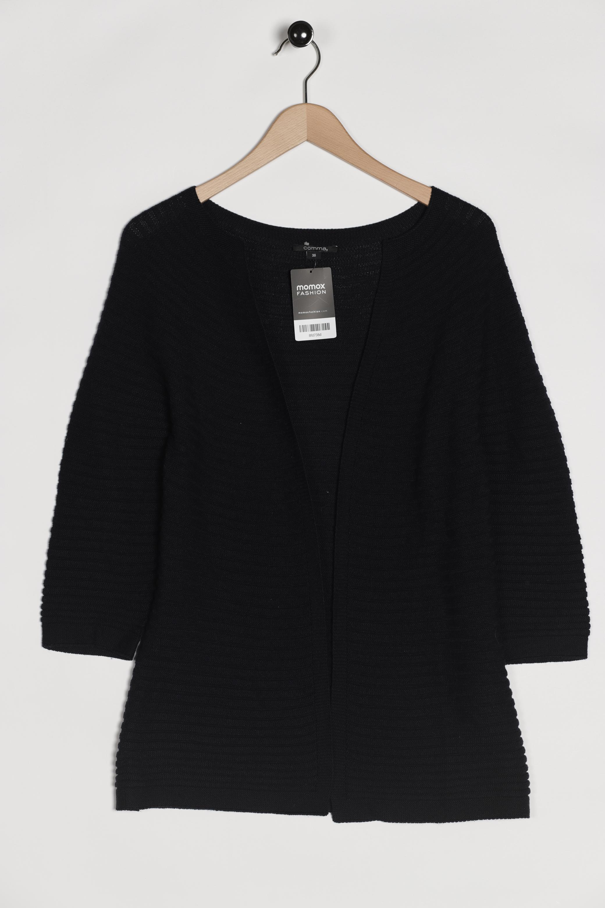 

Comma Damen Strickjacke, marineblau, Gr. 36