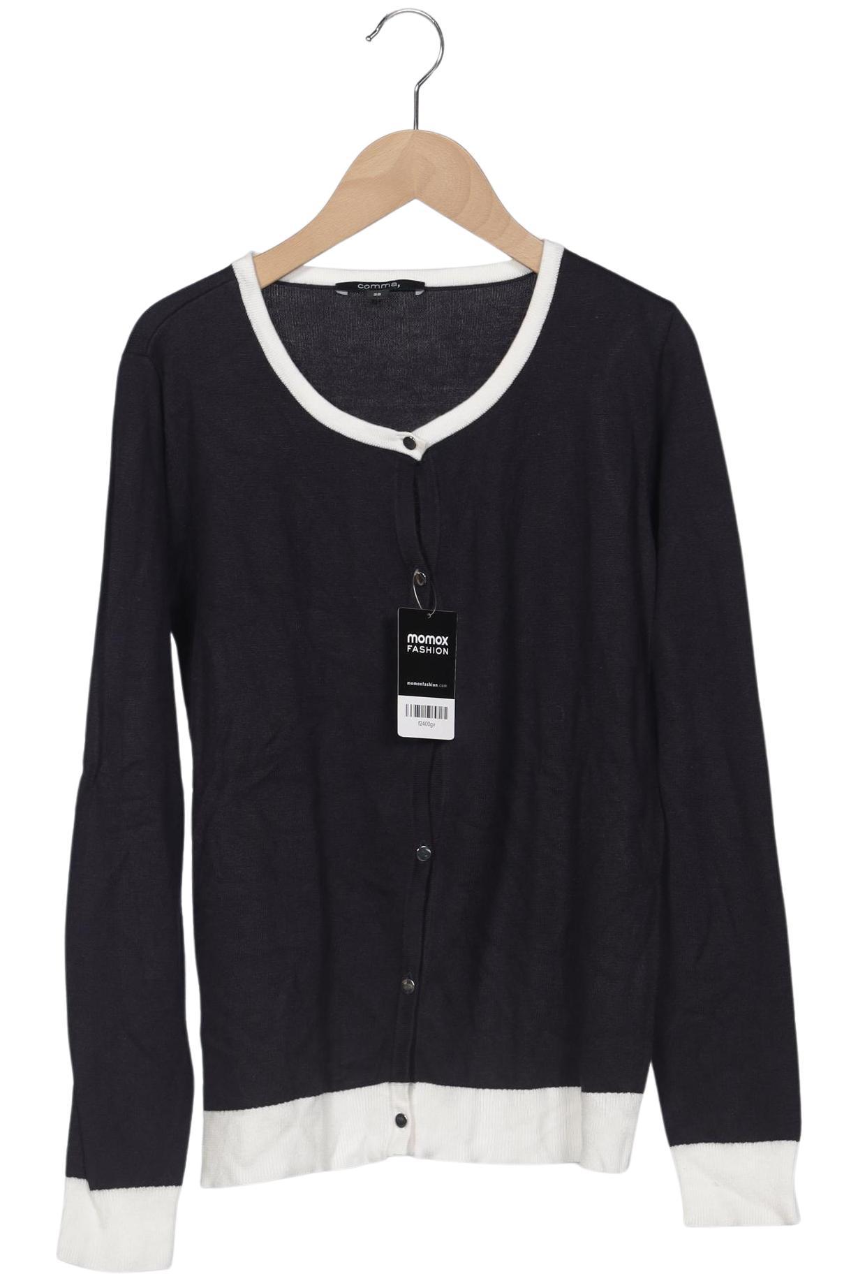 

Comma Damen Strickjacke, marineblau, Gr. 38