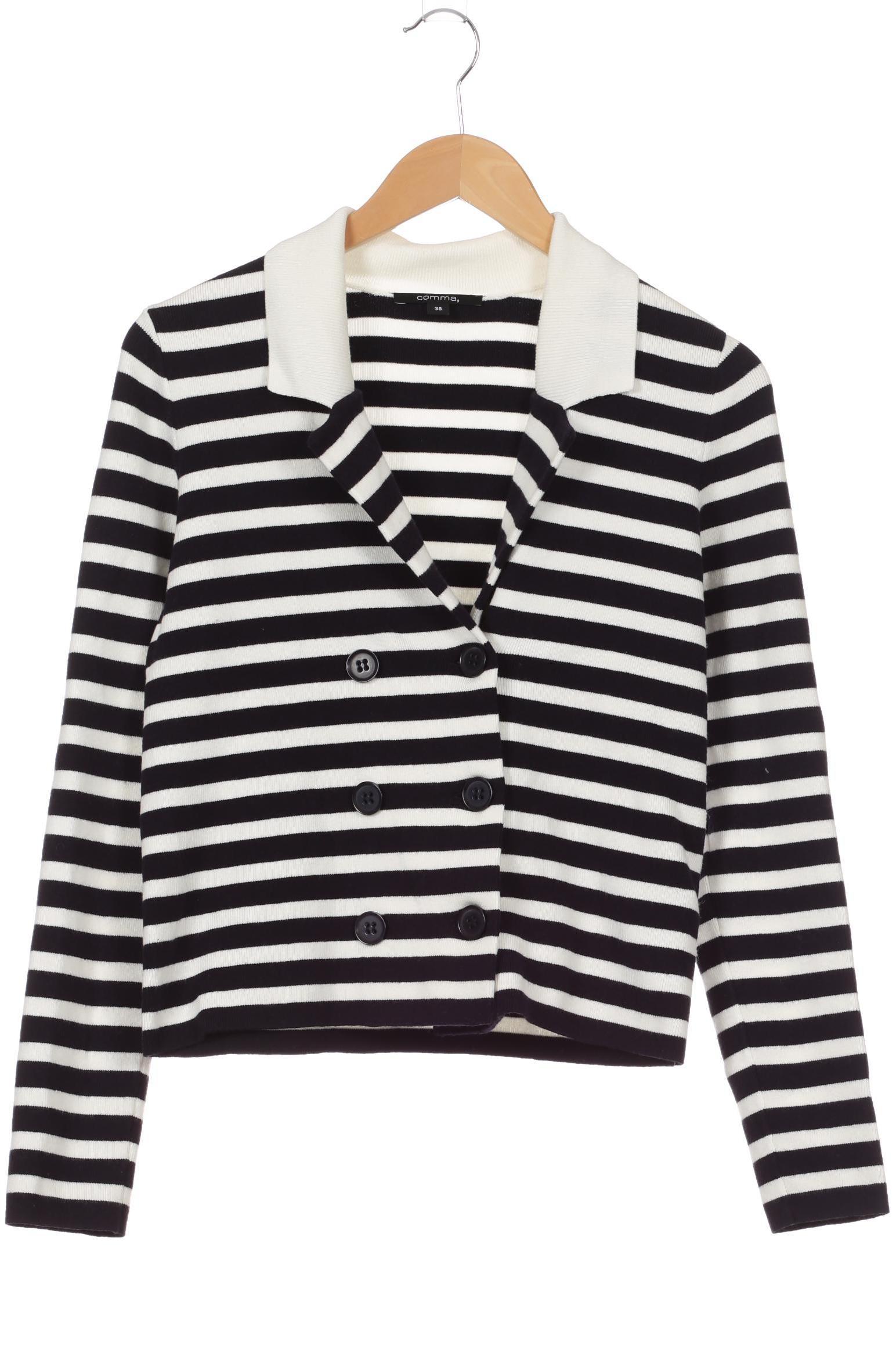 

Comma Damen Strickjacke, blau, Gr. 38