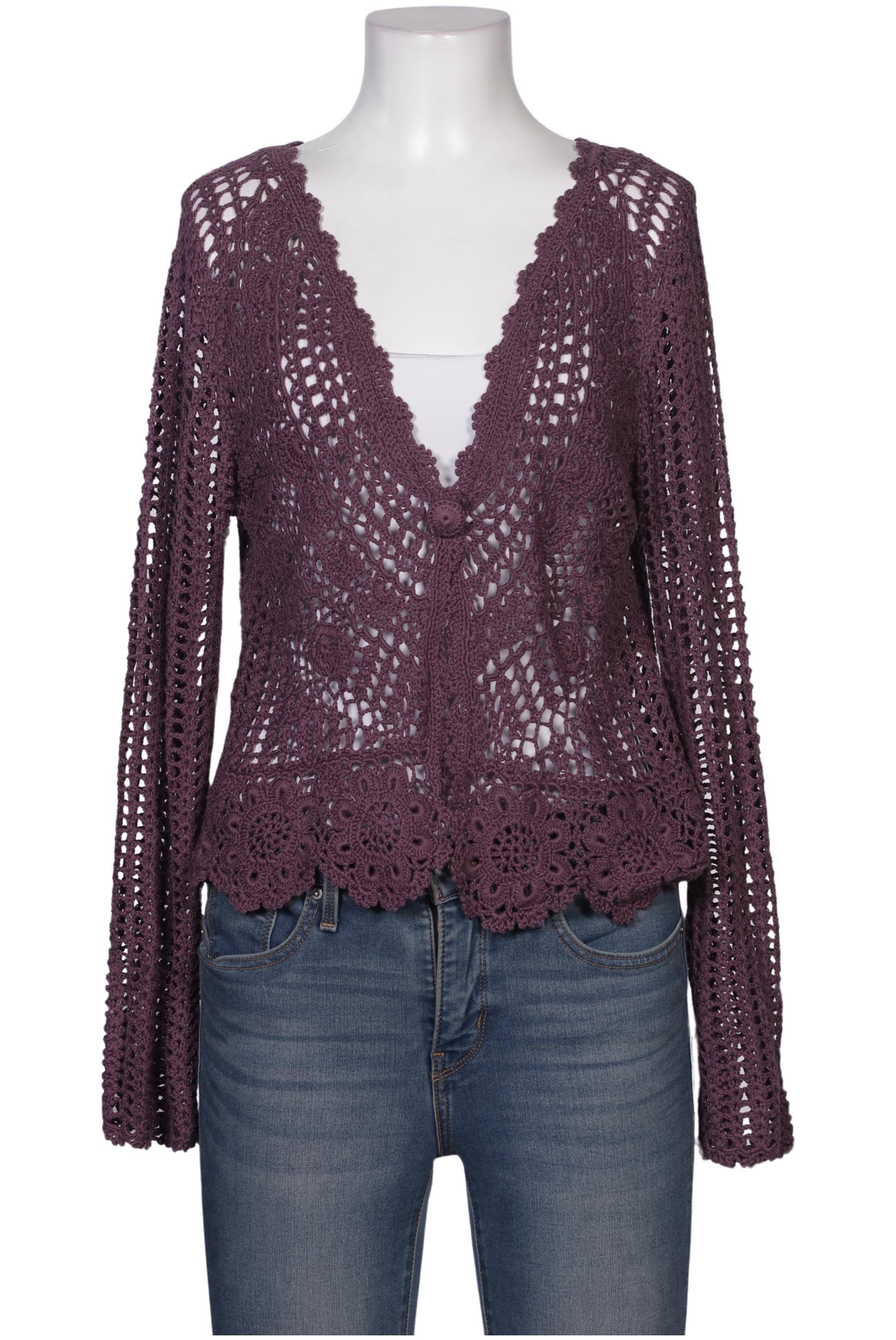 

Comma Damen Strickjacke, flieder, Gr. 40