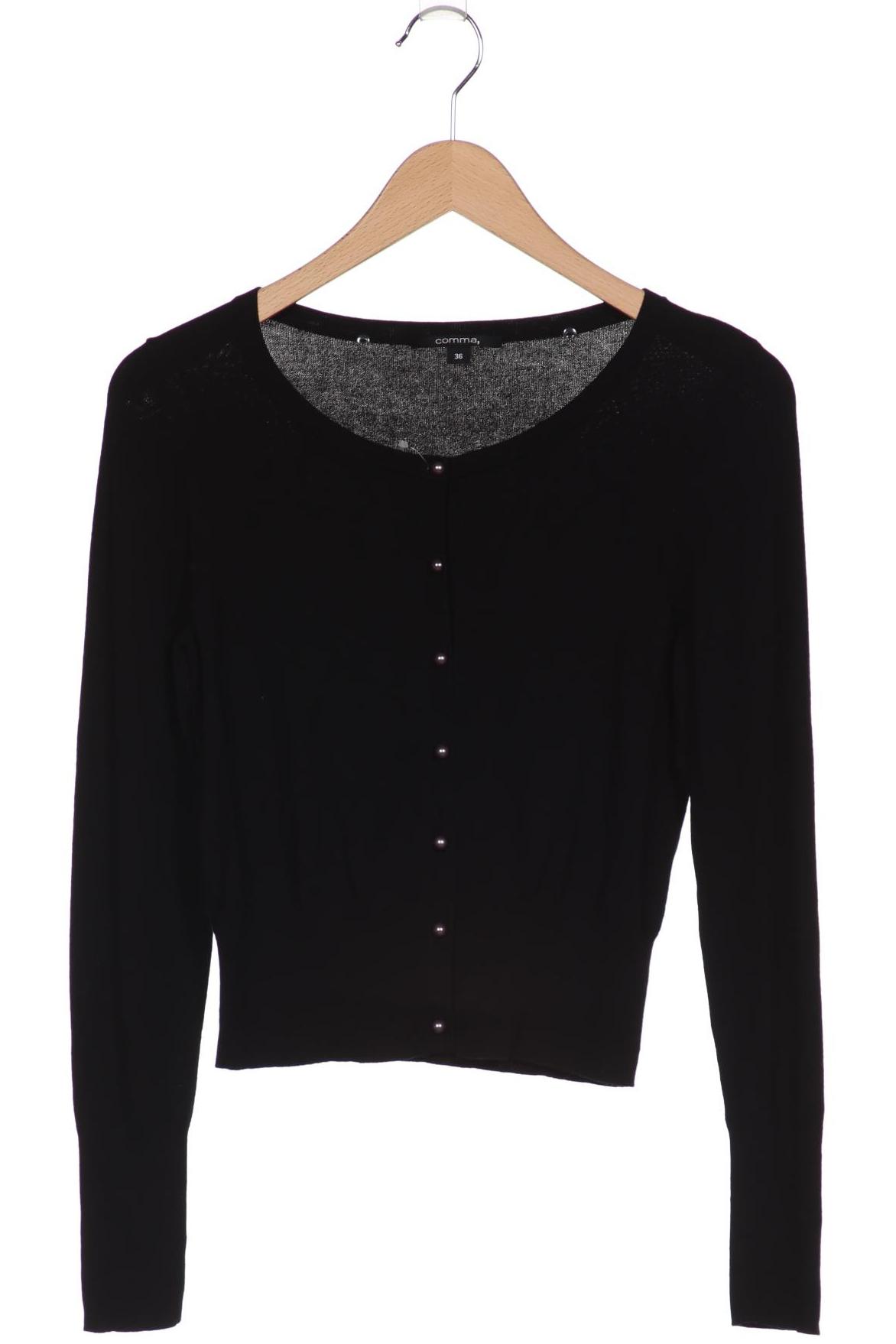 

Comma Damen Strickjacke, schwarz