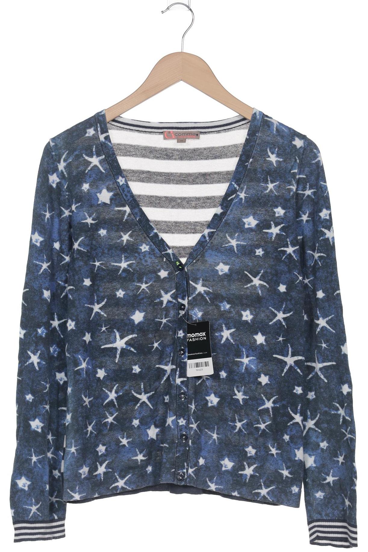 

Comma Damen Strickjacke, marineblau, Gr. 40