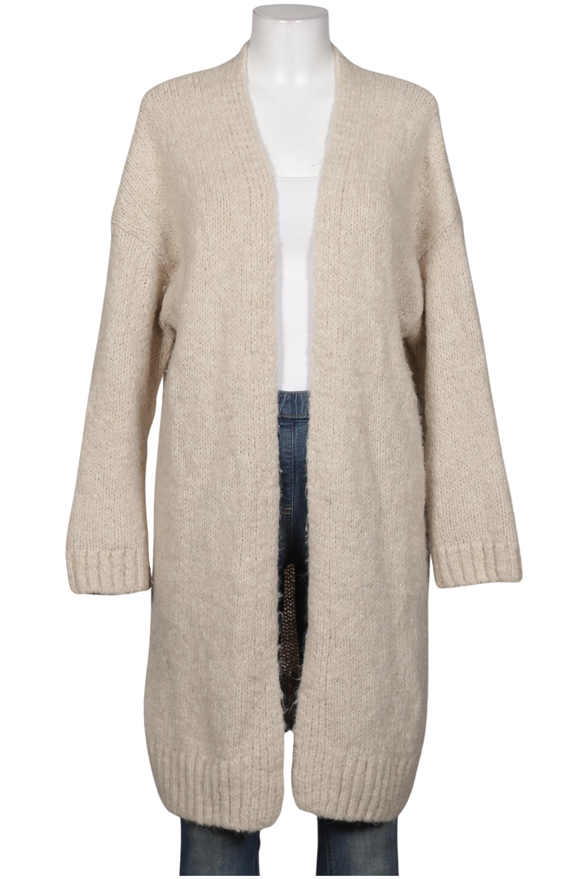 

Comma Damen Strickjacke, beige, Gr. 38