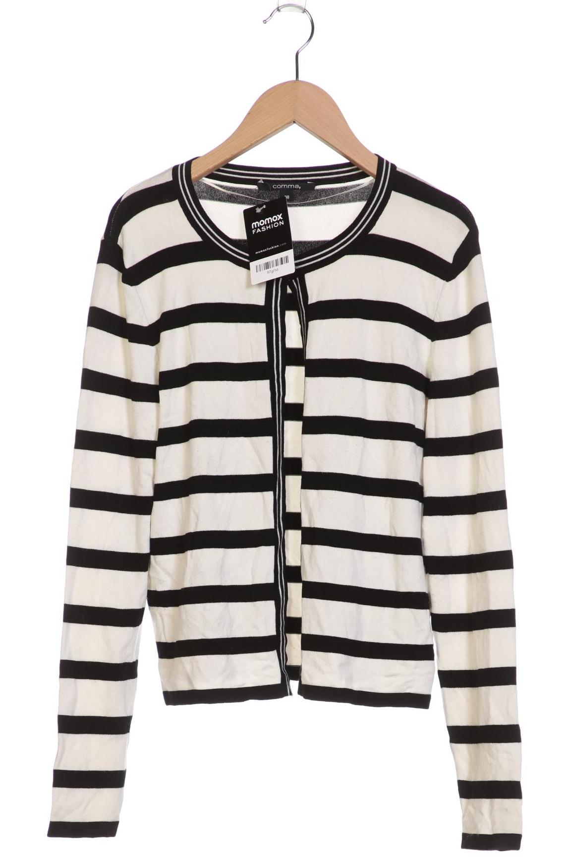 

Comma Damen Strickjacke, weiß, Gr. 38
