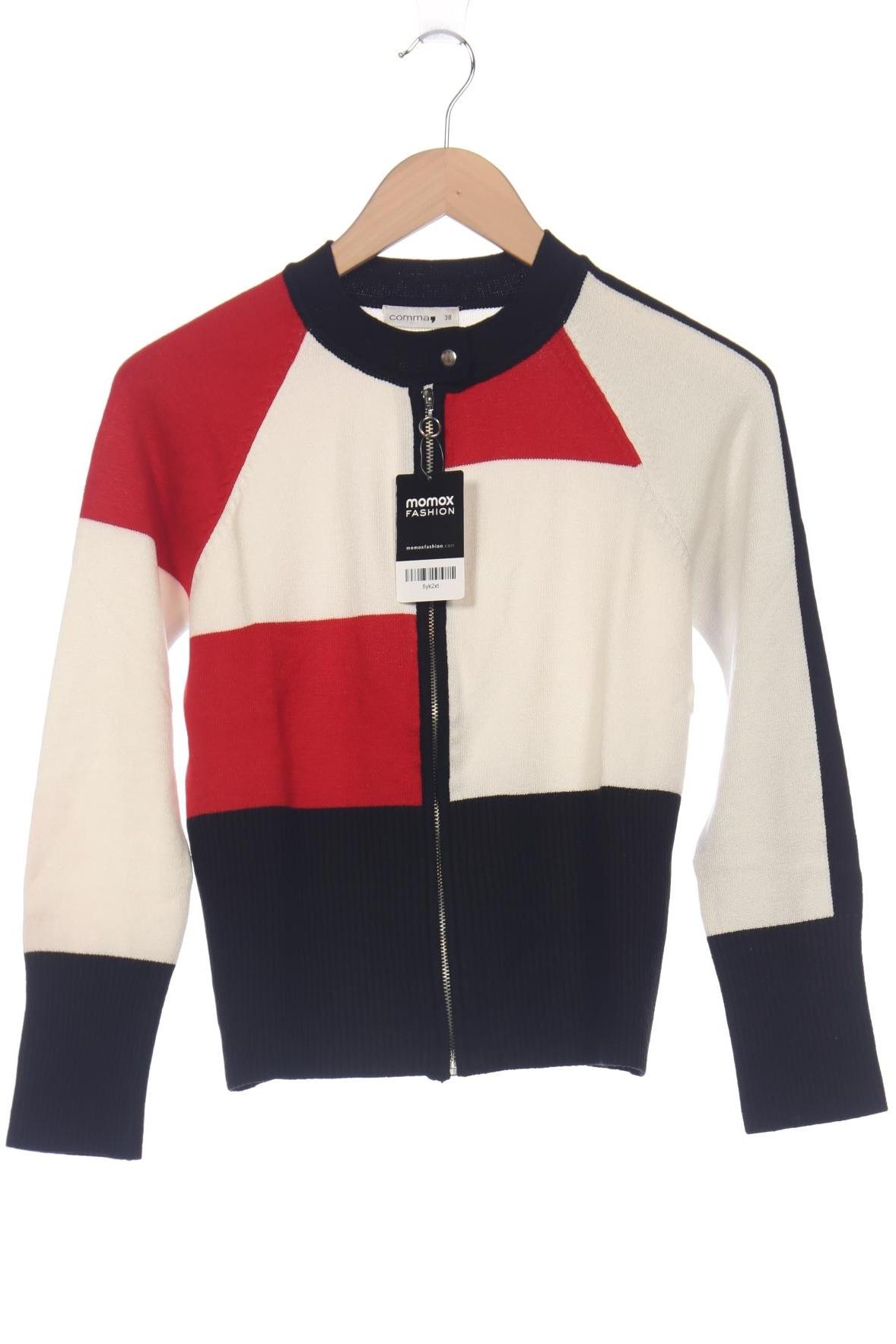 

Comma Damen Strickjacke, weiß, Gr. 38