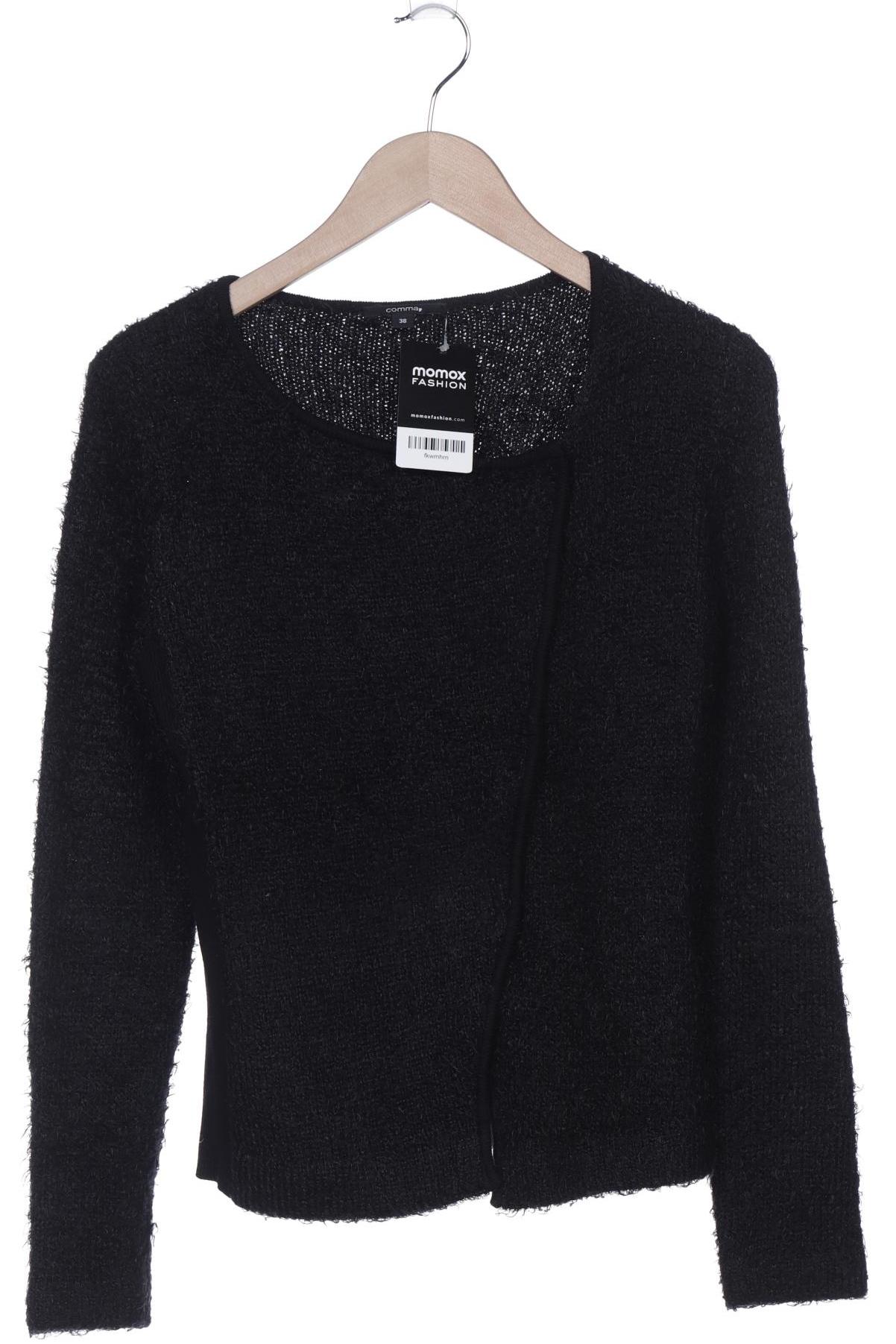 

Comma Damen Strickjacke, schwarz, Gr. 38