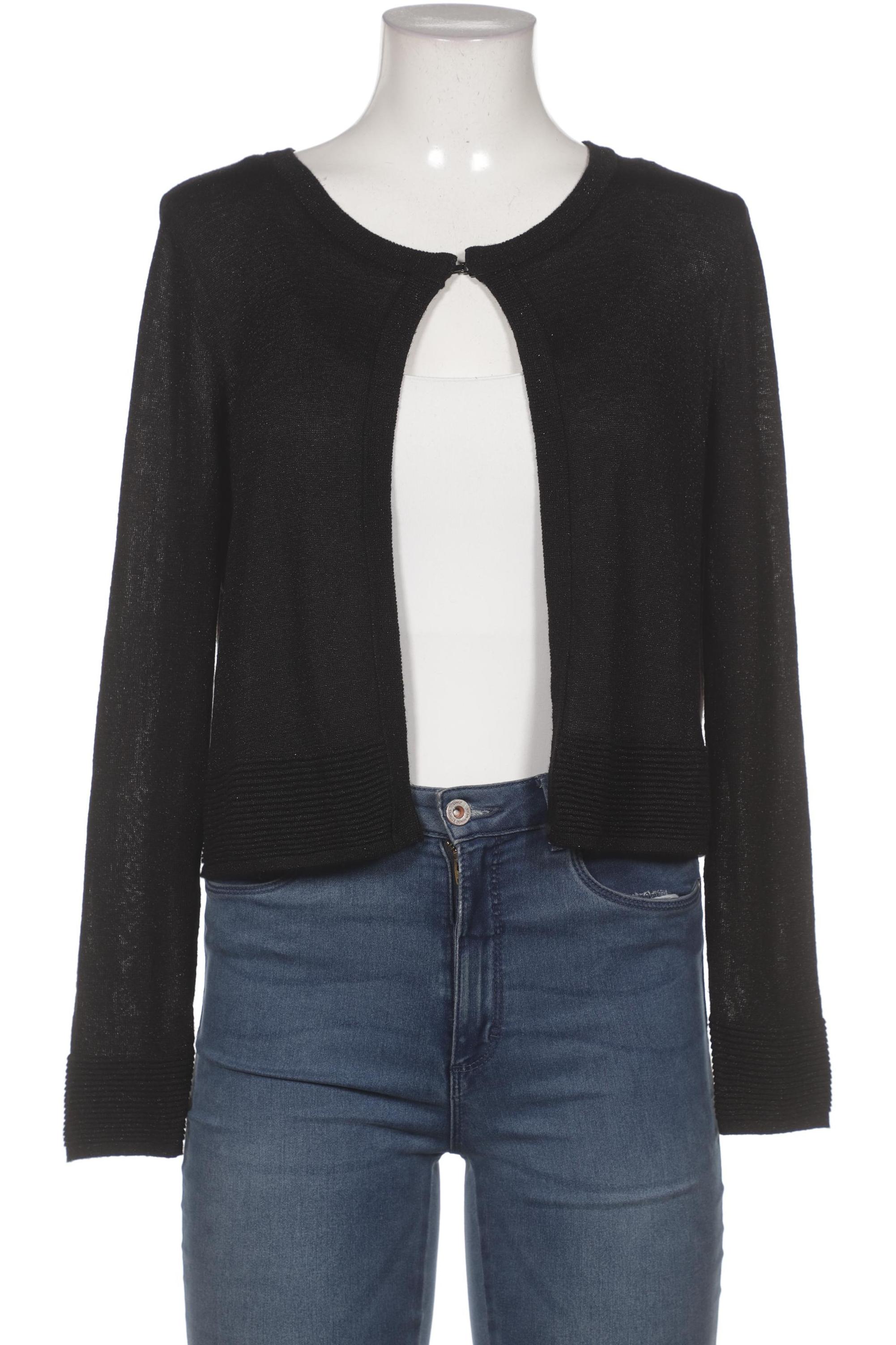 

Comma Damen Strickjacke, schwarz, Gr. 40