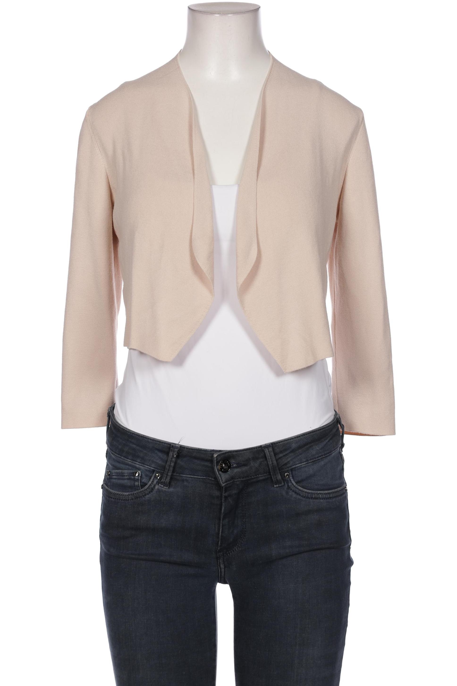 

Comma Damen Strickjacke, beige, Gr. 36