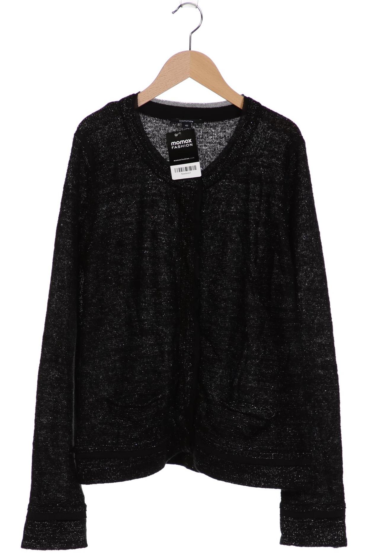 

Comma Damen Strickjacke, schwarz, Gr. 42