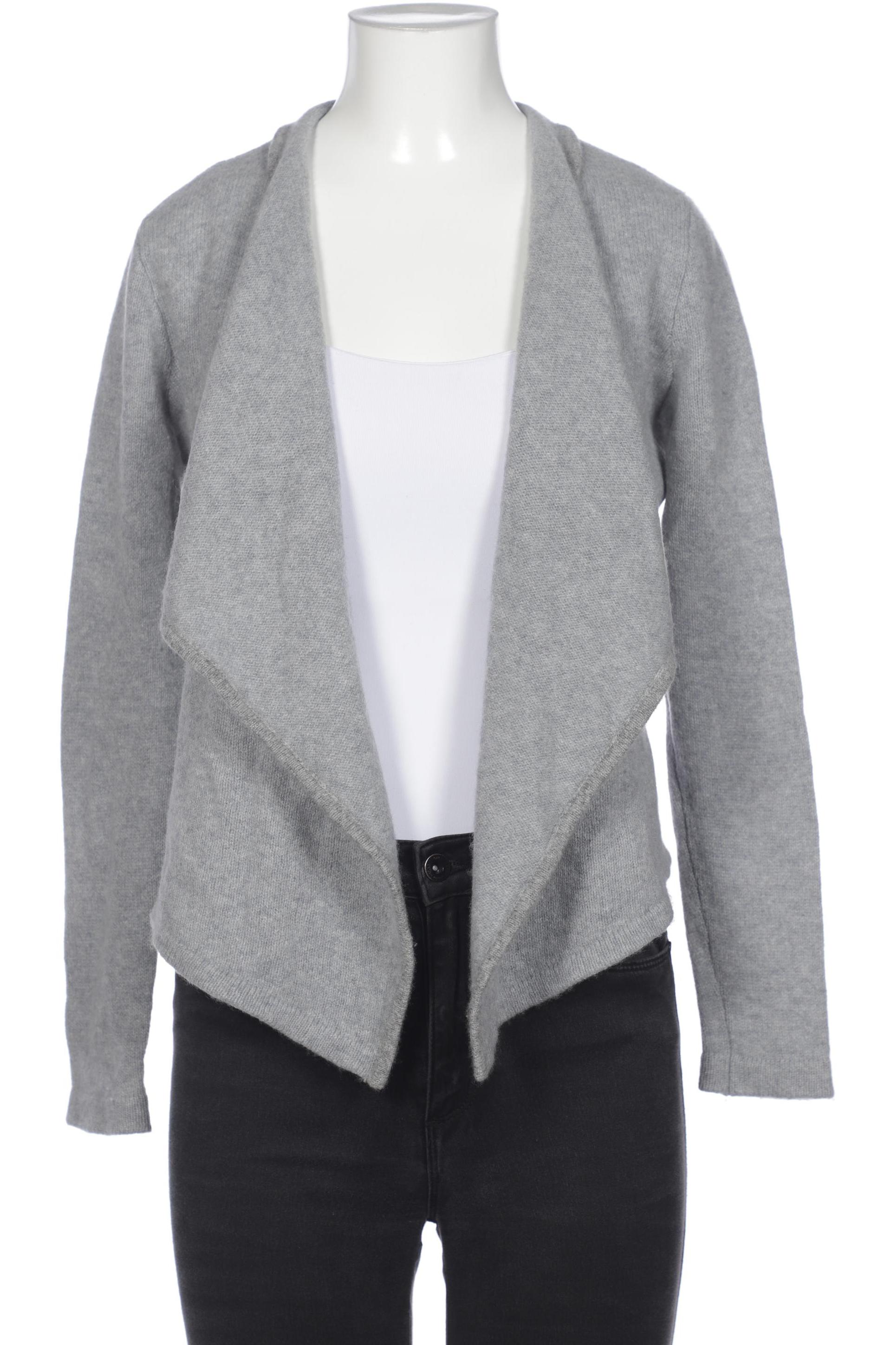 

Comma Damen Strickjacke, grau, Gr. 36
