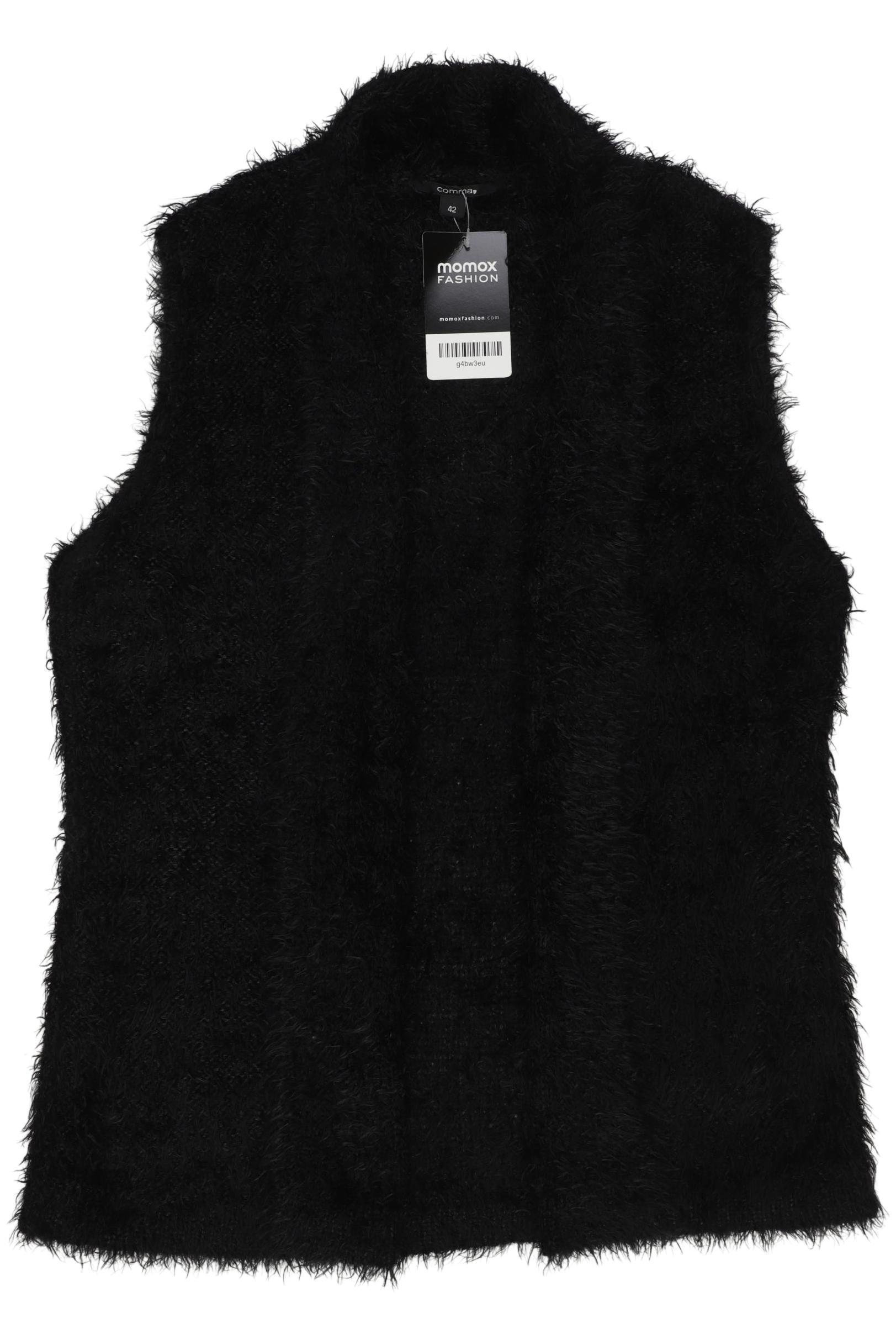 

Comma Damen Strickjacke, schwarz, Gr. 42