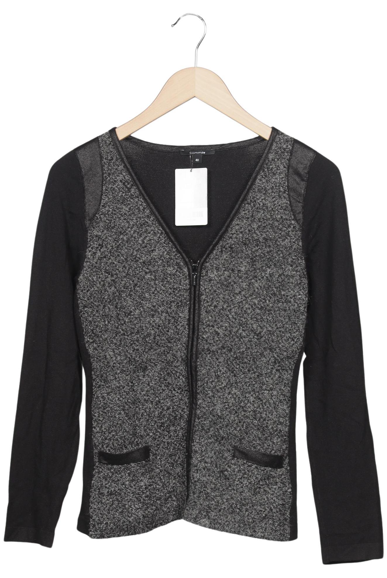 

Comma Damen Strickjacke, mehrfarbig, Gr. 40