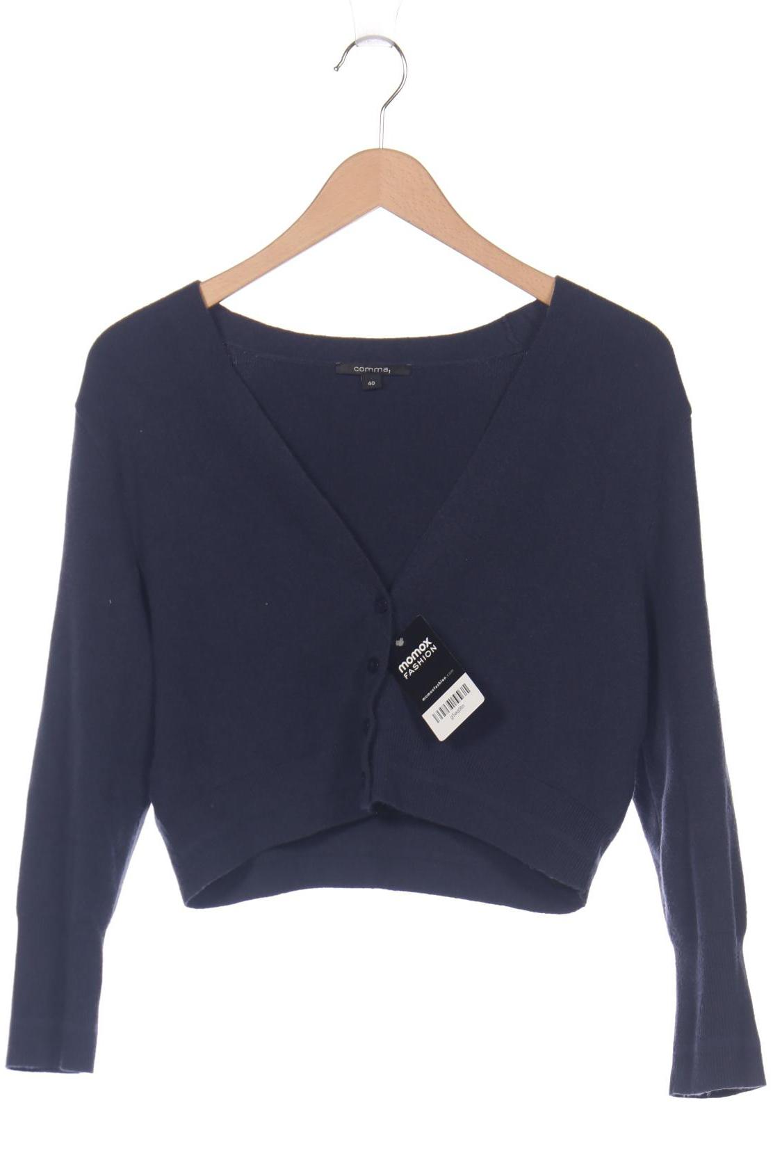 

Comma Damen Strickjacke, marineblau, Gr. 40