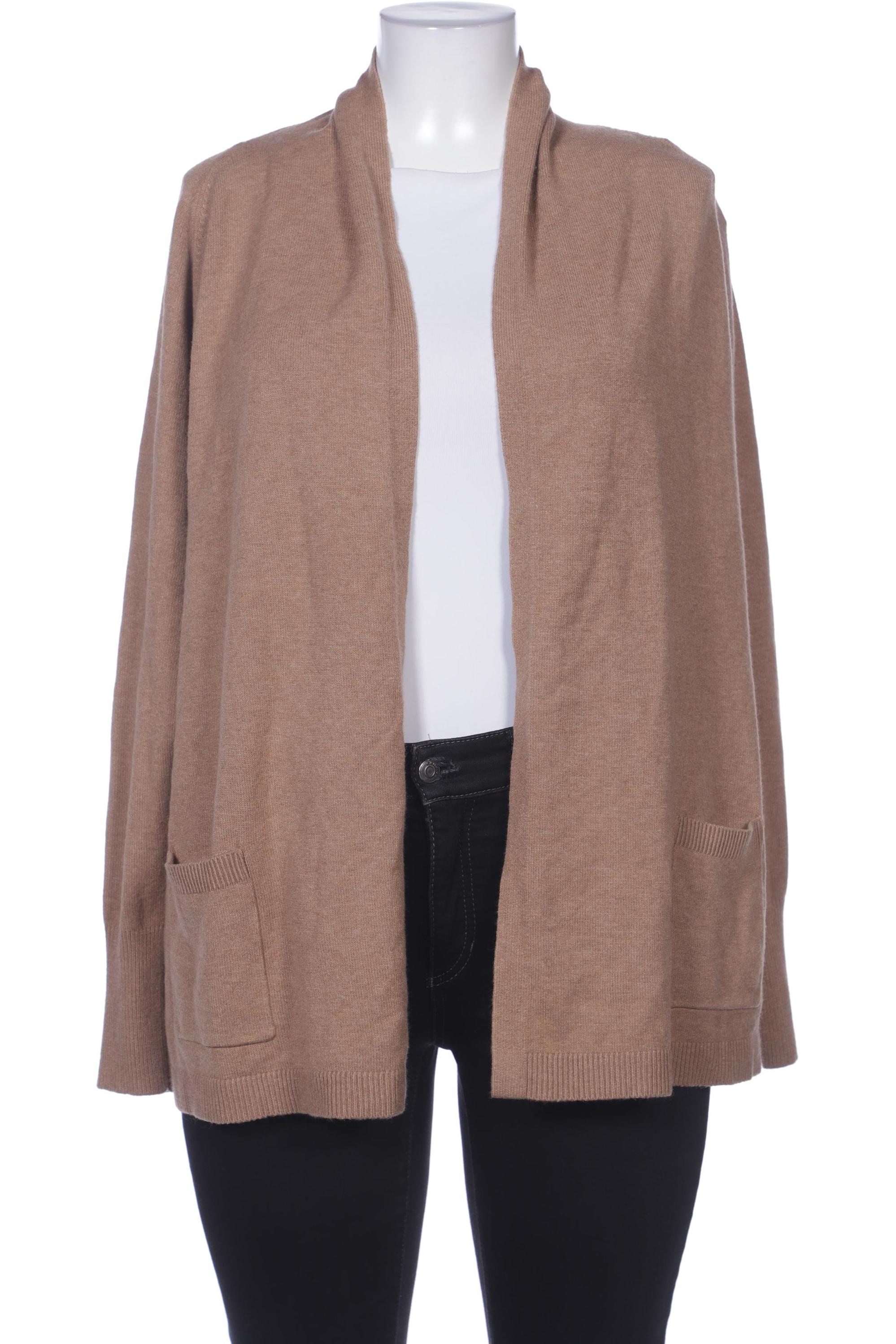 

Comma Damen Strickjacke, beige, Gr. 46