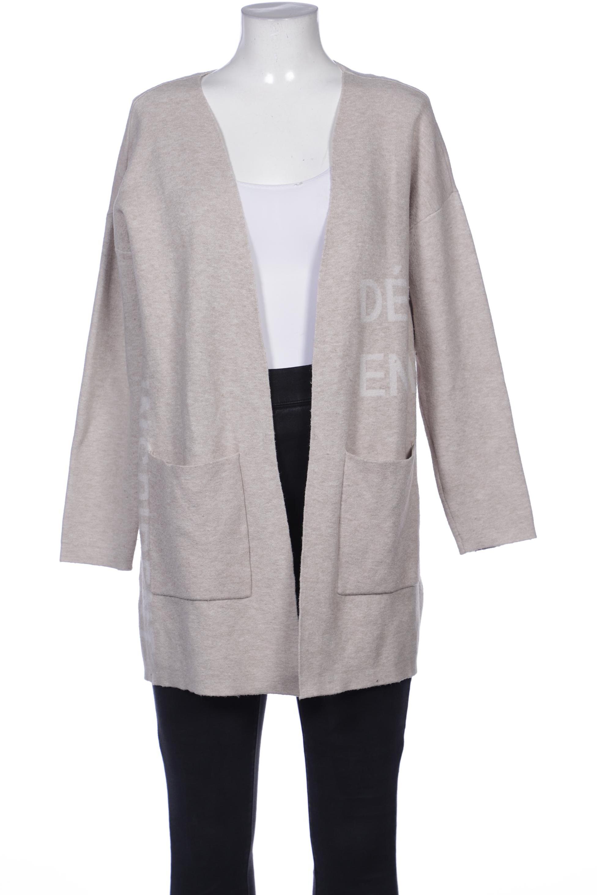 

Comma Damen Strickjacke, beige, Gr. 40
