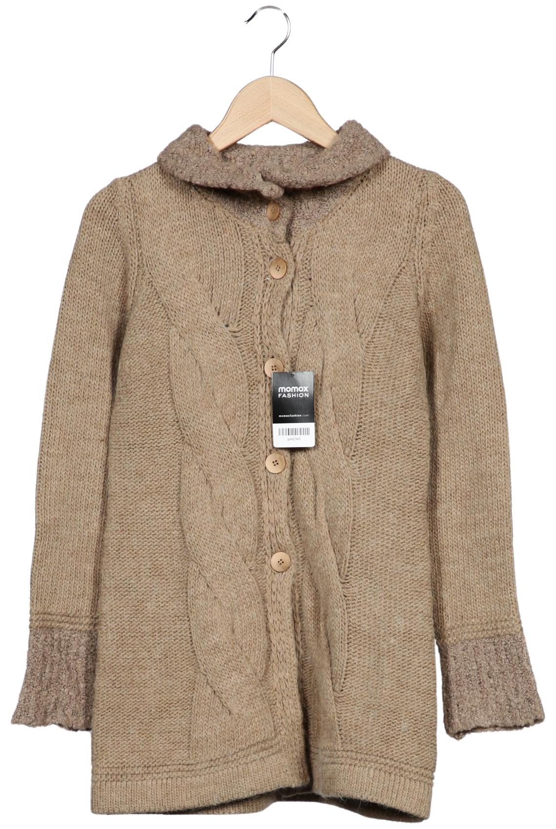 

Comma Damen Strickjacke, beige, Gr. 36