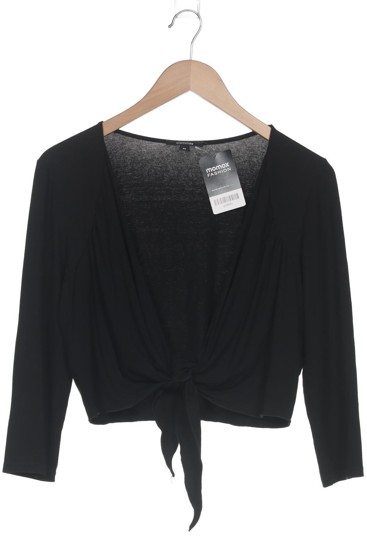 

Comma Damen Strickjacke, schwarz, Gr. 40